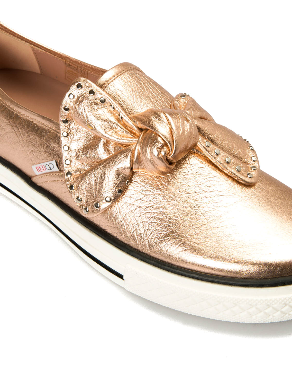 valentino gold trainers