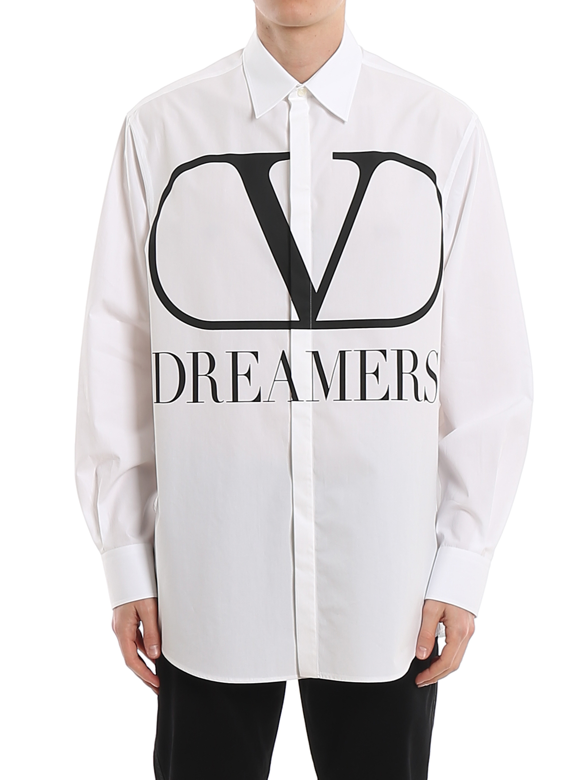 Shirts Valentino - V Logo Dreamers printed shirt - TV0ABA9569UA01