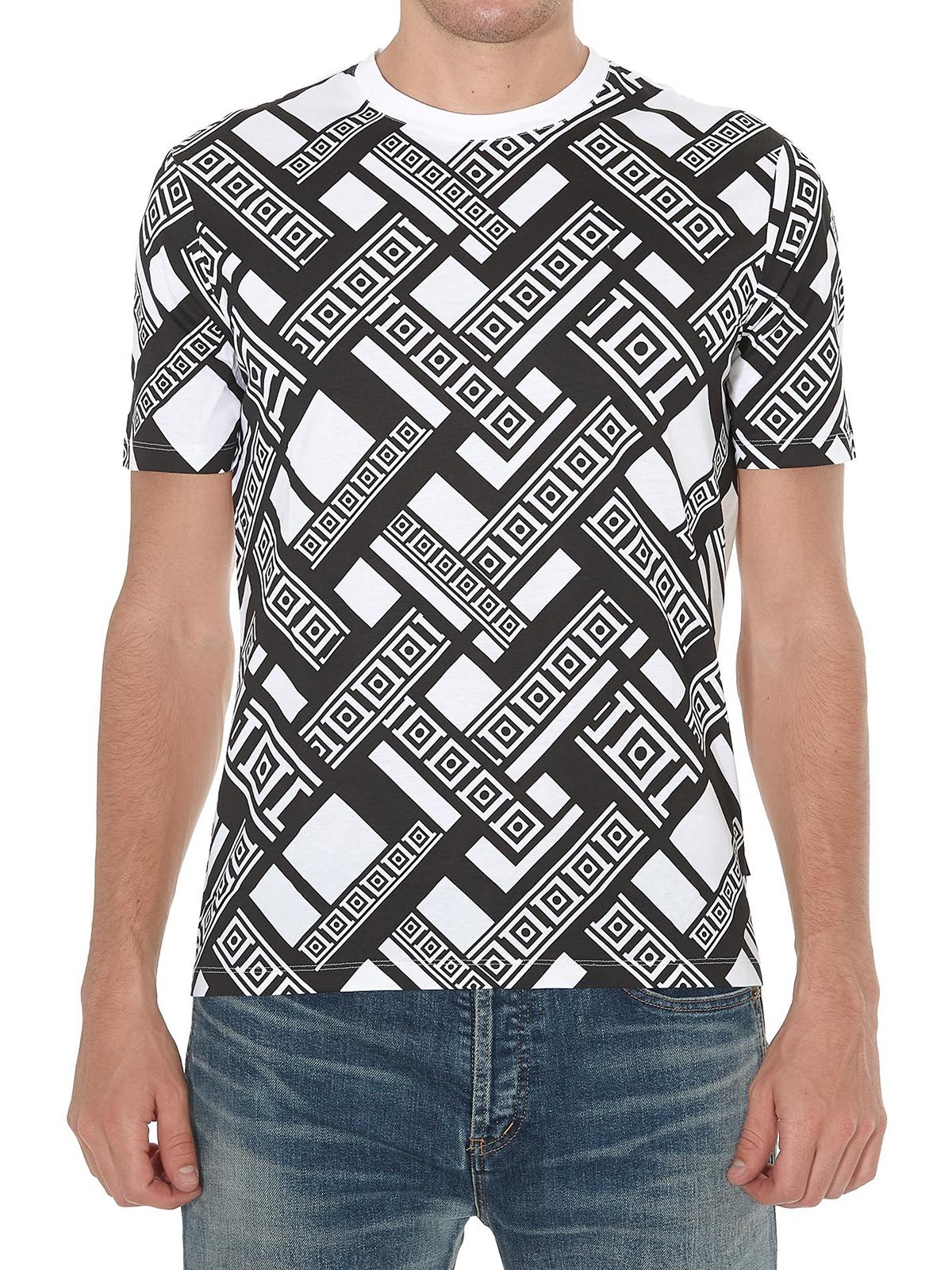 versace pattern t shirt