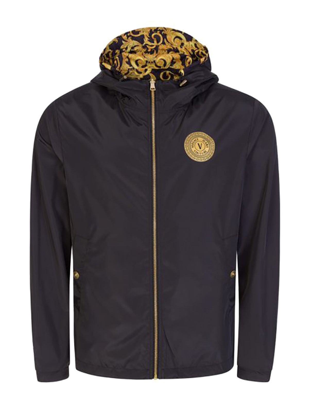 Versace Jeans - Reversible nylon jacket in baroque print - casual ...