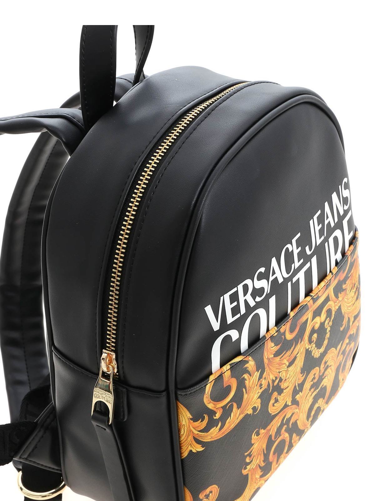 Backpacks Versace Jeans Couture - Baroque logo backpack 