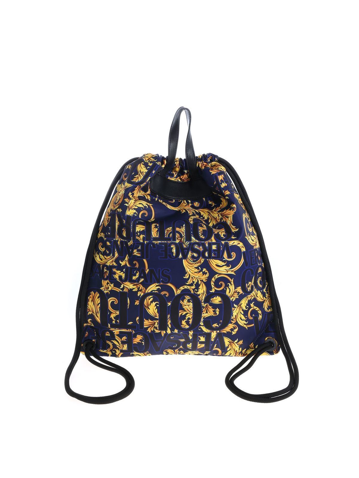 Backpacks Versace Jeans Couture - Logo Baroque backpack - E1YVBB2171427239