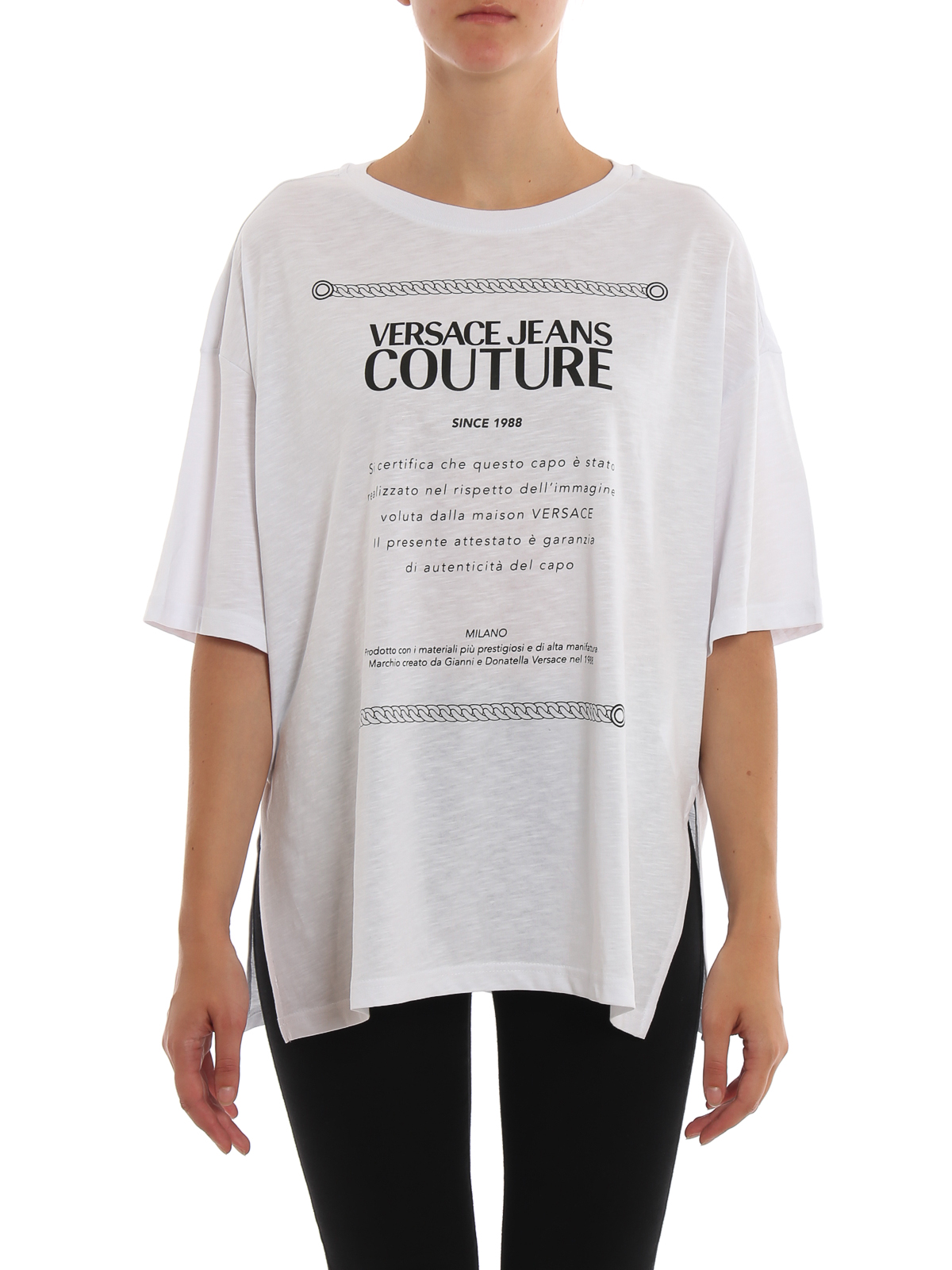 T-shirts Versace Jeans Couture - Versace Jeans Couture print T 