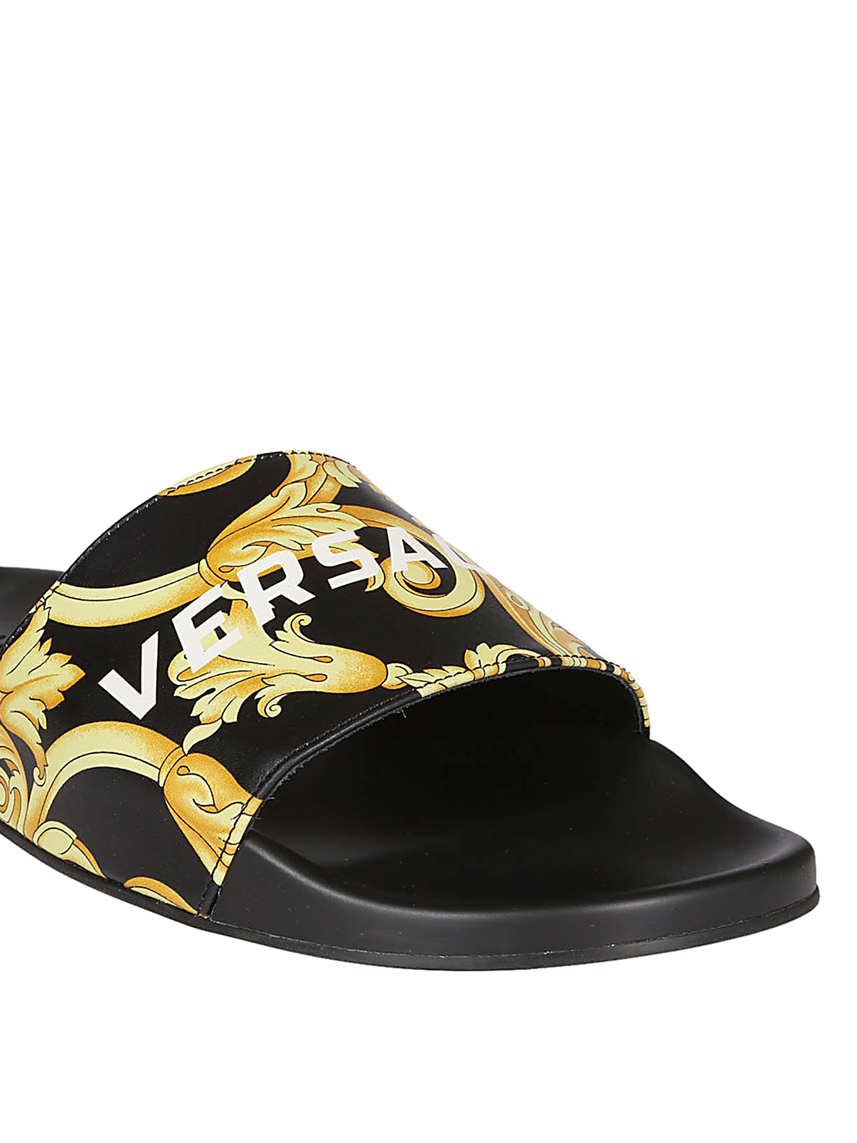 versace slip on sandals