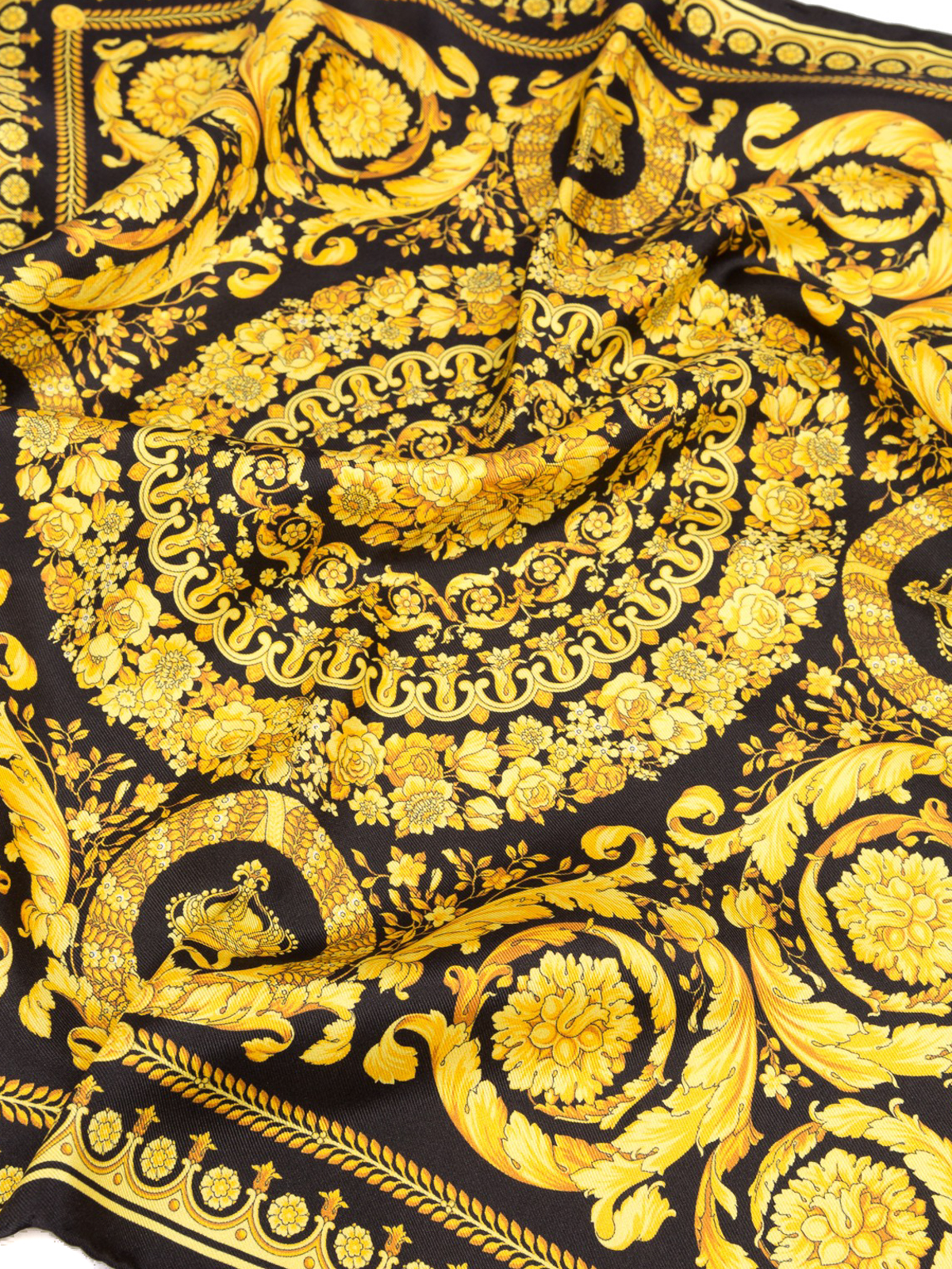 Scarves Versace - Baroque SS'92 Tribute silk scarf - IFO4501IT02264I7900