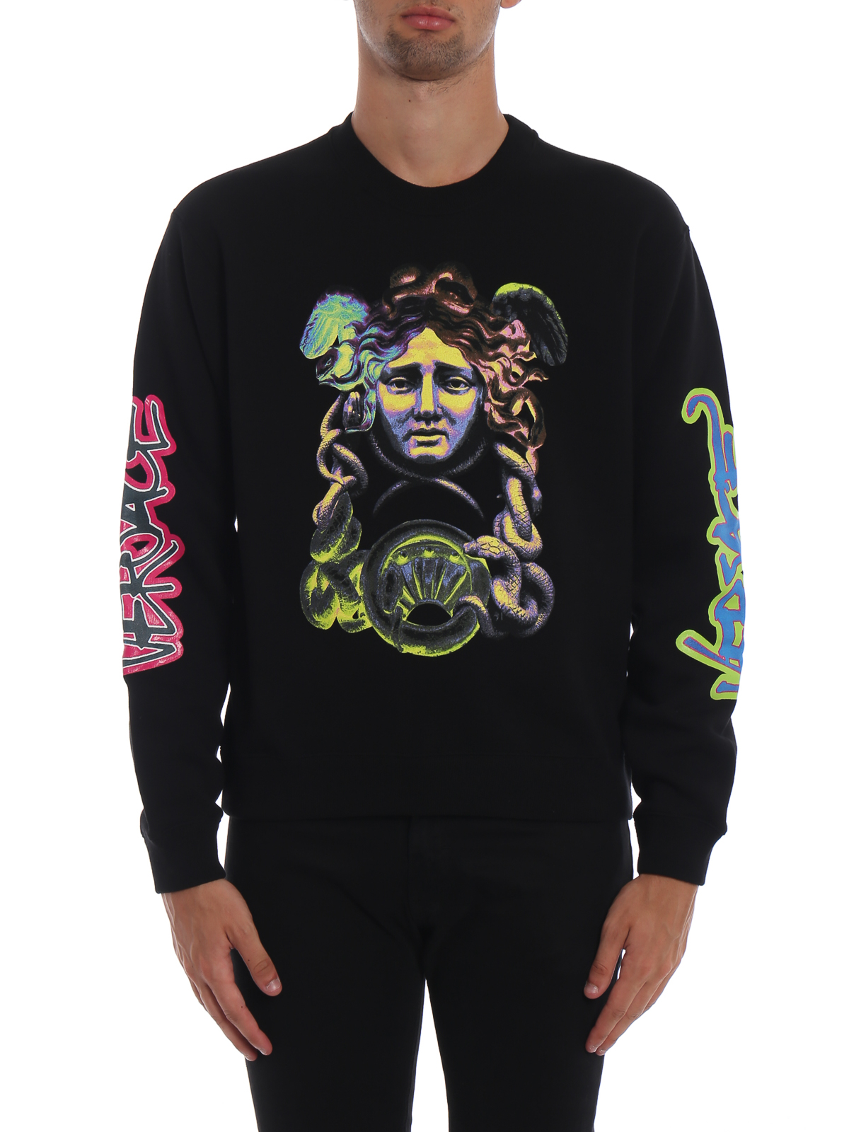 versace graffiti sweatshirt