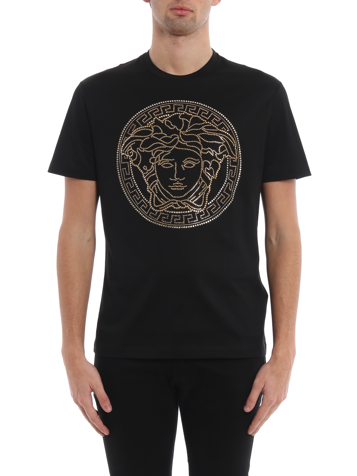 Tシャツ Versace - Tシャツ - 黒 - A77987A201952A008 | iKRIX.com
