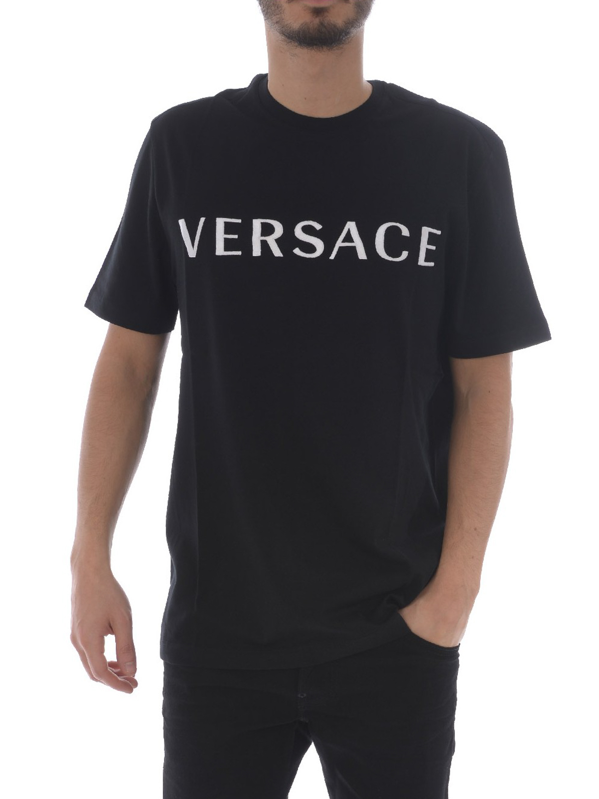 versace t shirt with logo