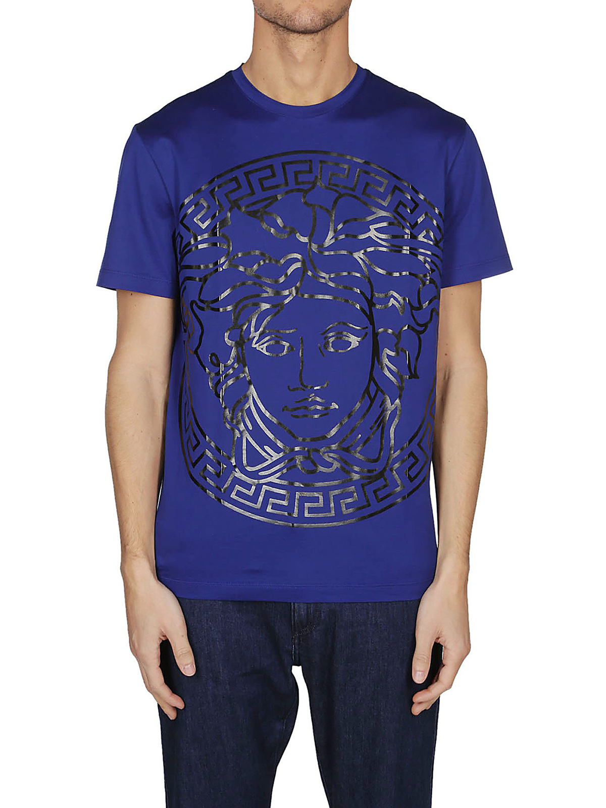 versace t shirt blue