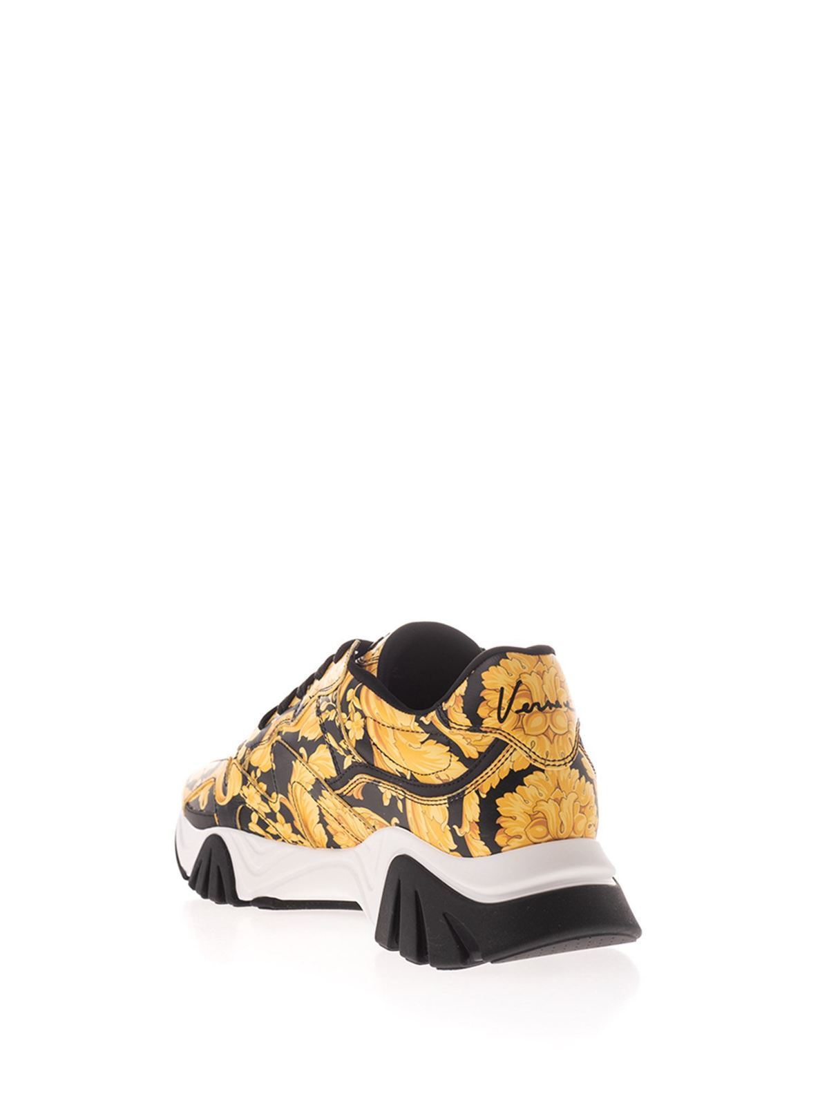 versace sneakers yellow