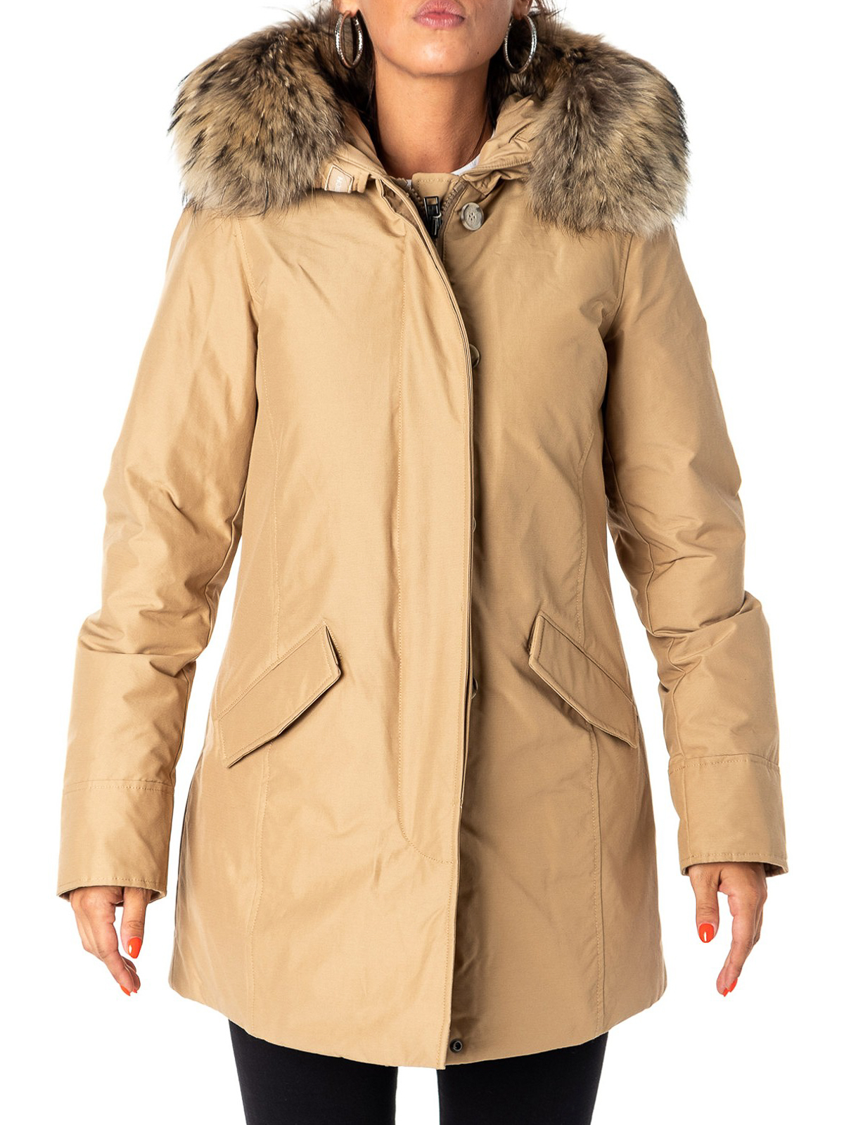 Bladeren verzamelen Nylon Ontkennen Padded coats Woolrich - Arctic Parka padded coat - WWCPS2762UT0001GKK