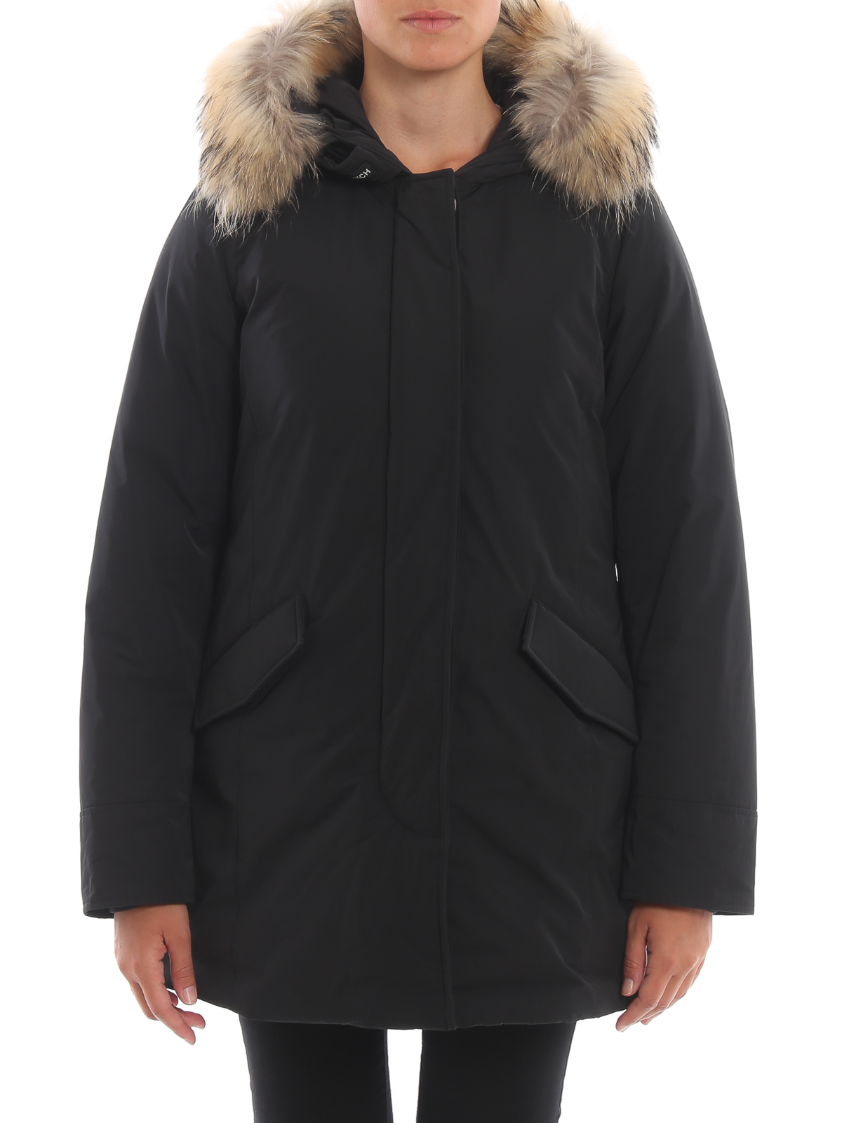 Padded coats Woolrich - Luxury Arctic black parka - WWCPS2833UT0573100