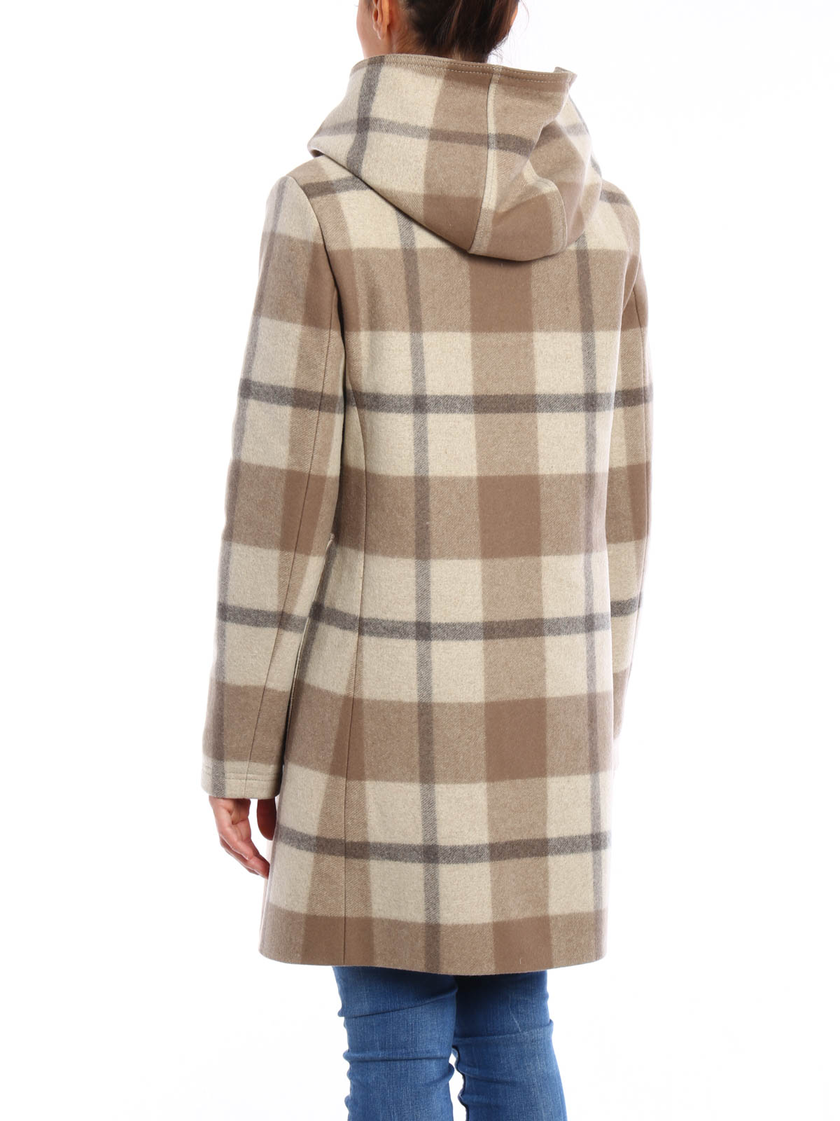 woolrich plaid coat
