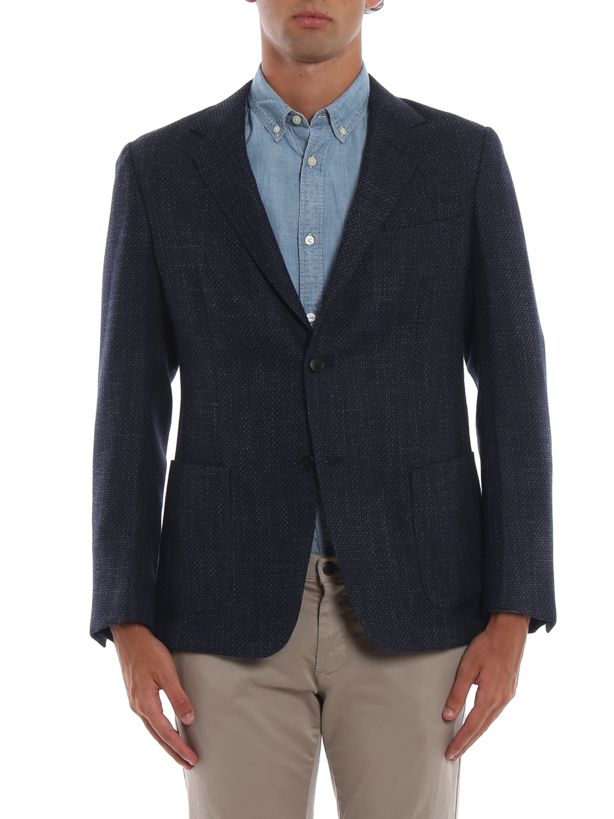 zegna blue blazer