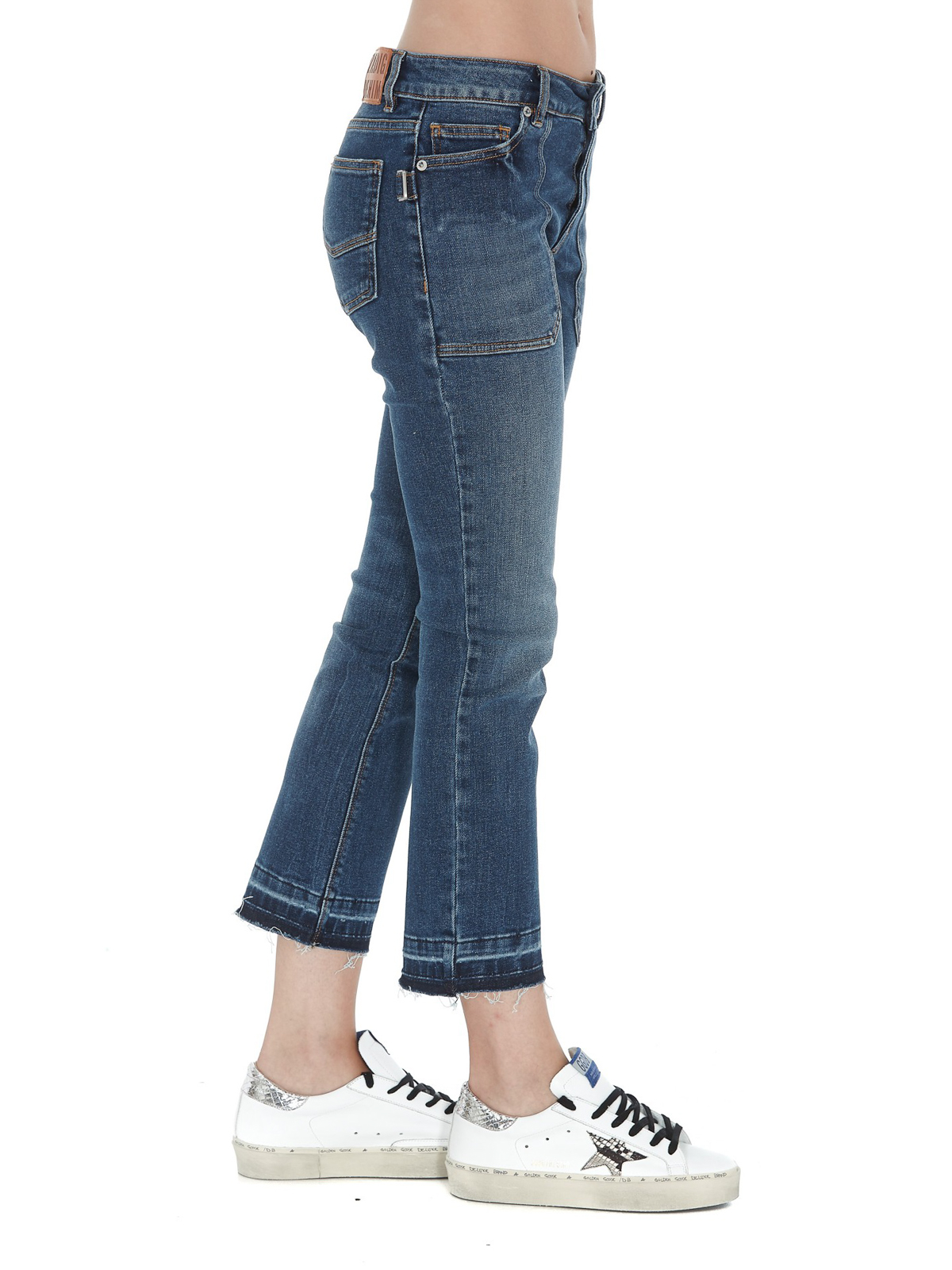 cropped jeans straight