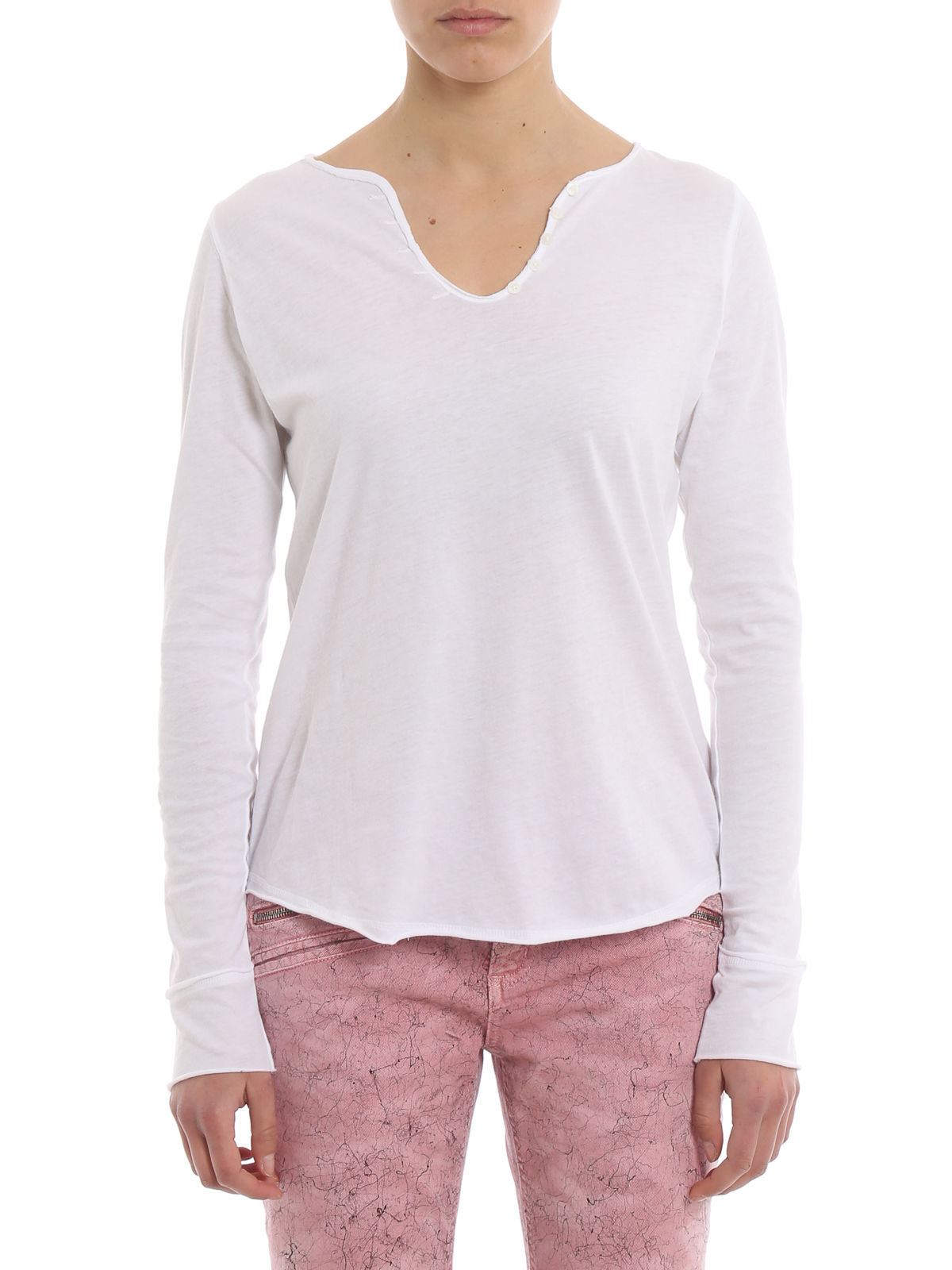 zadig and voltaire long sleeve t shirt