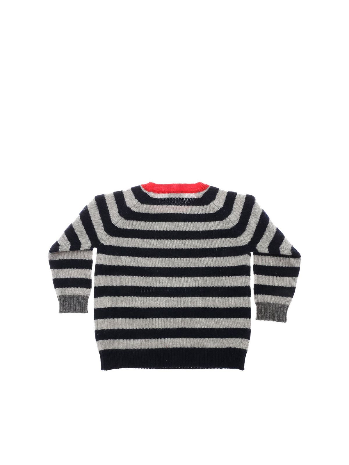 striped crew neck