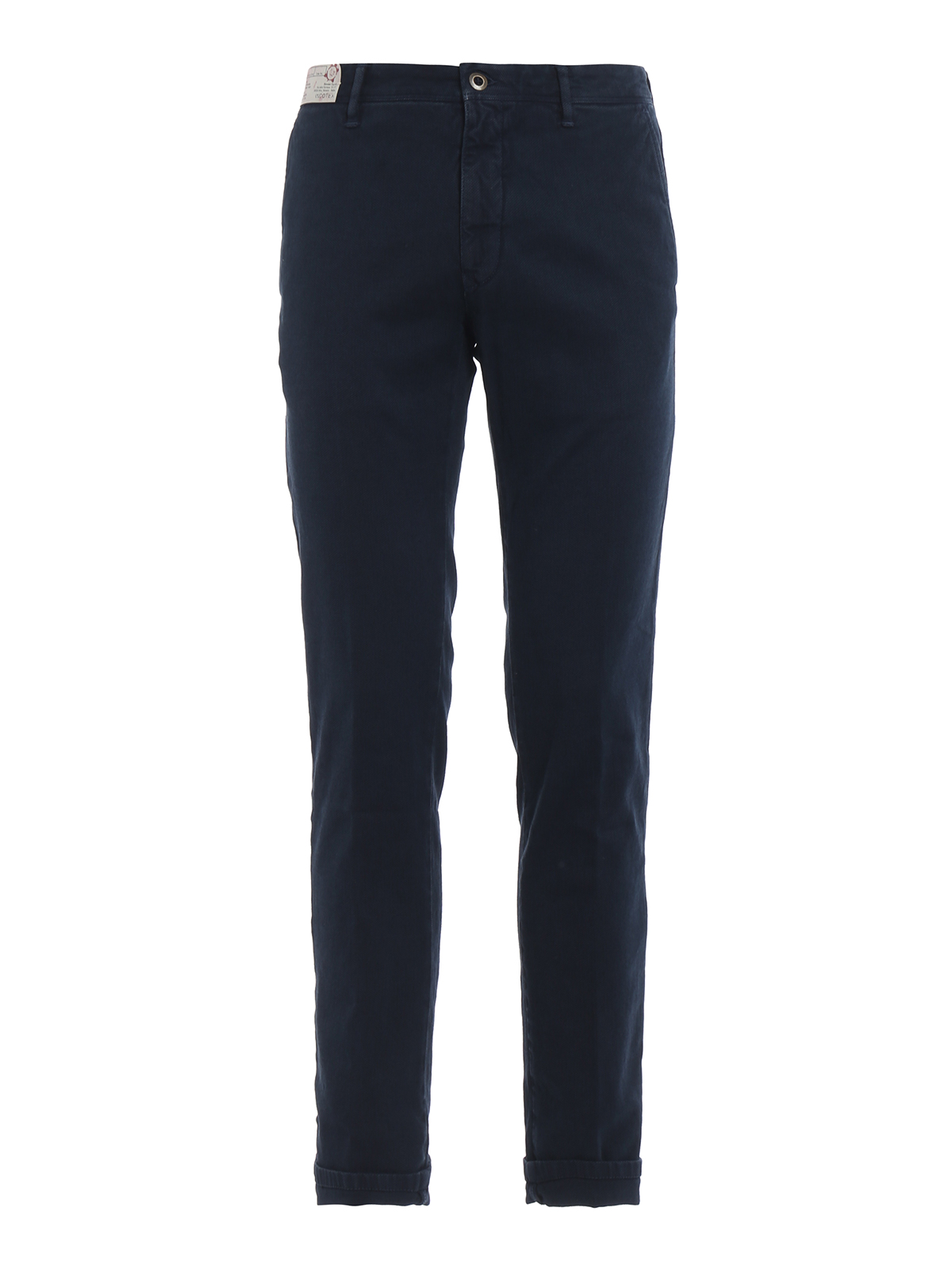 Casual trousers Incotex Dark blue Slacks trousers 1ST60340640813