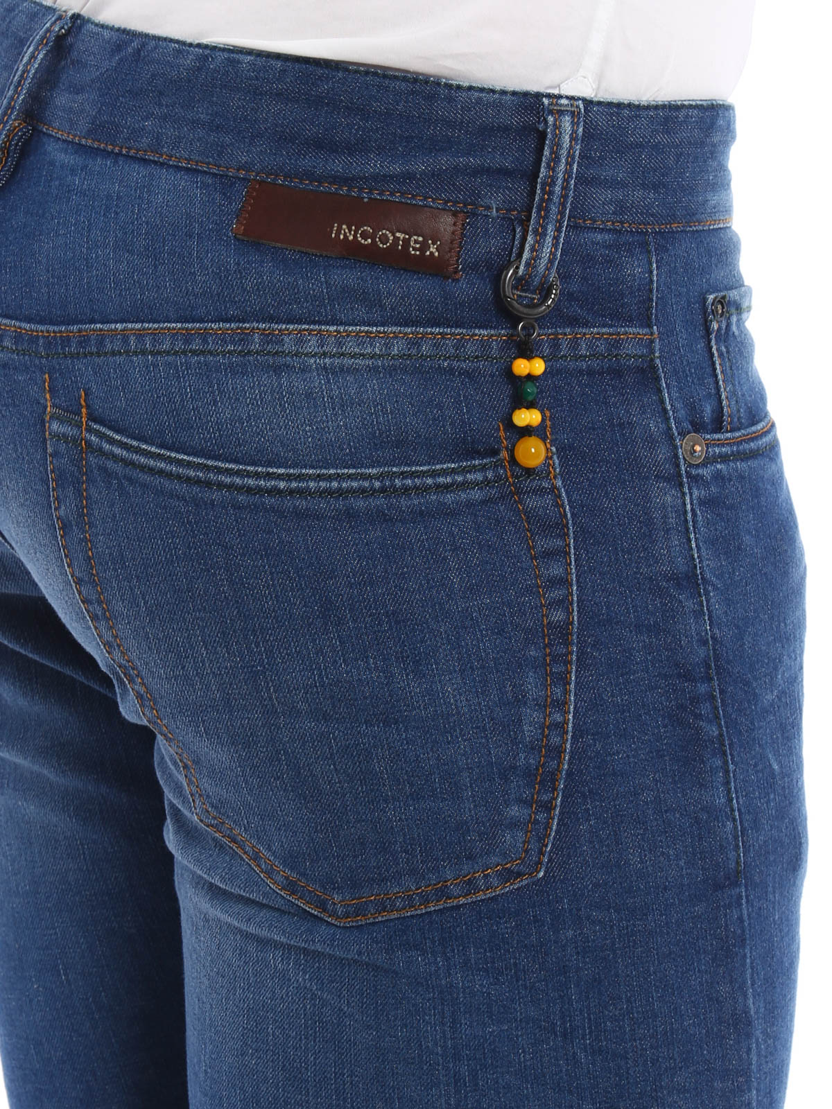 industrie Manhattan Makkelijk in de omgang Straight leg jeans Incotex - Five pocket jeans - SKYD90537815 | iKRIX.com