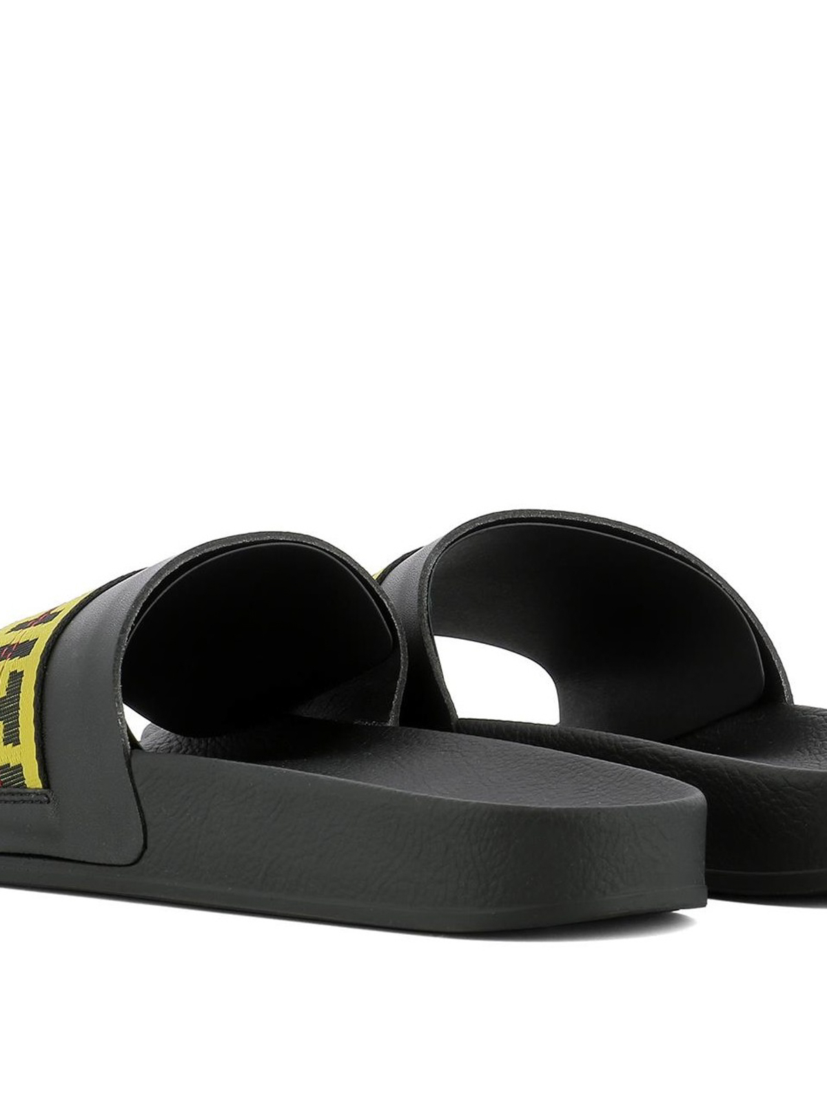 off white logo sliders
