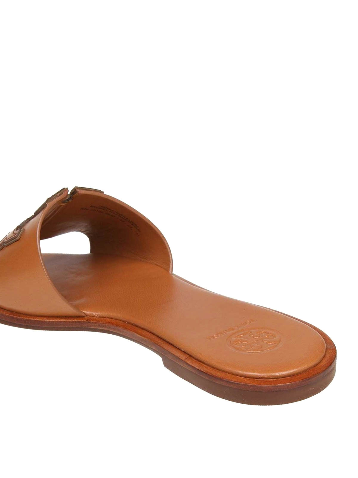 Tory Burch - Ines leather slide sandals 