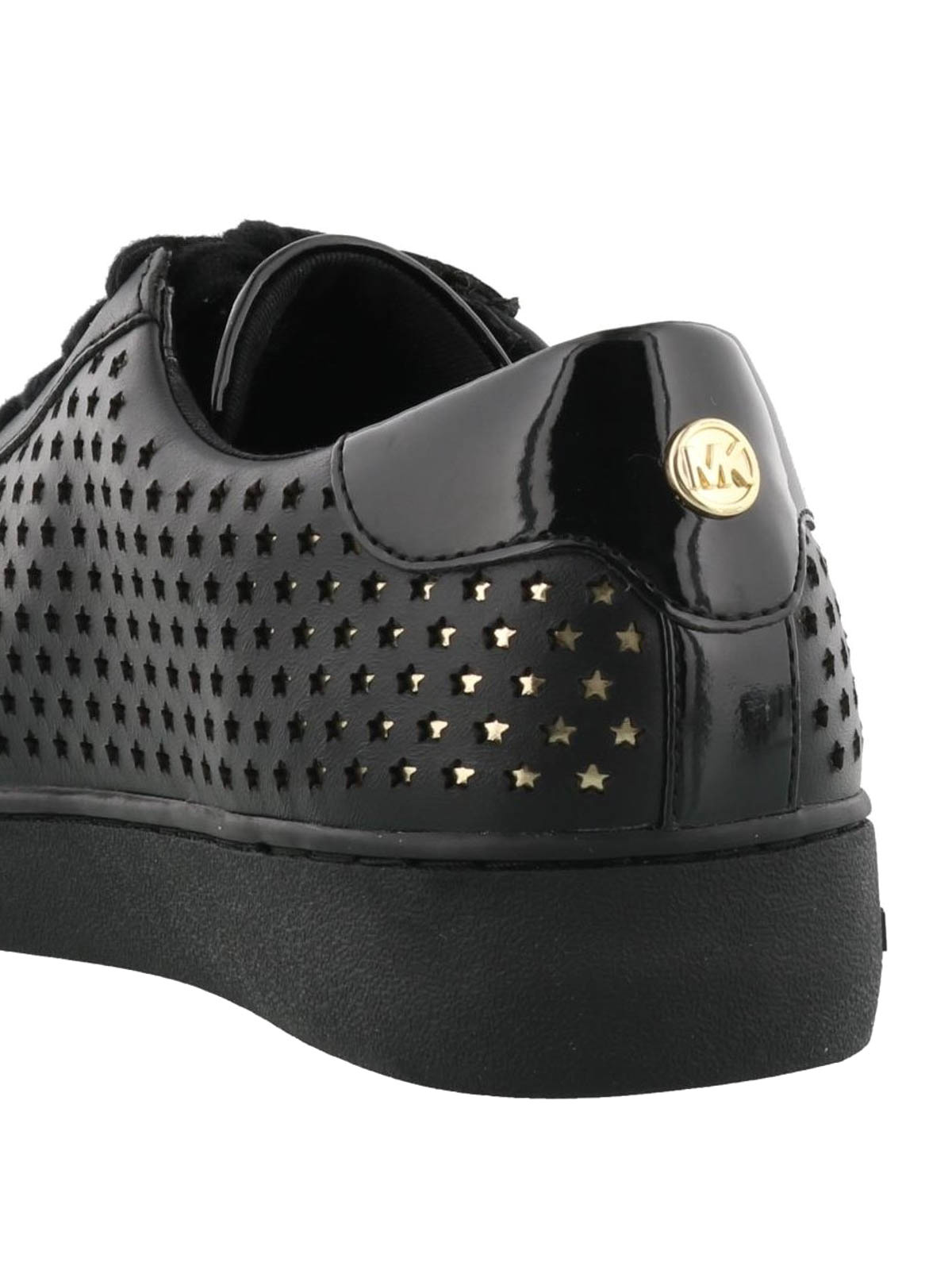 black sneakers michael kors
