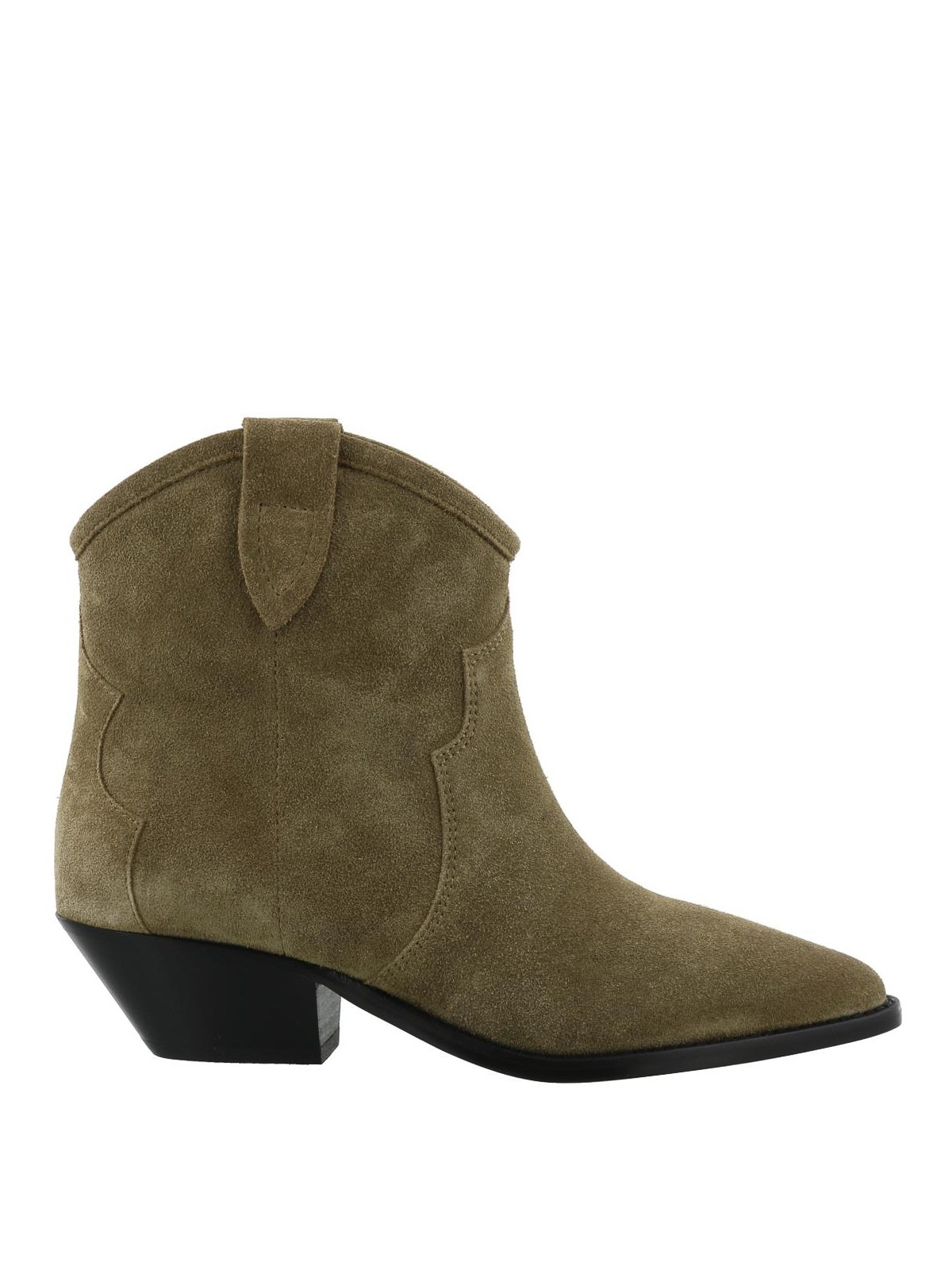 Isabel Marant - Dewina beige suede boots - ankle boots - BO017418A009S50TA