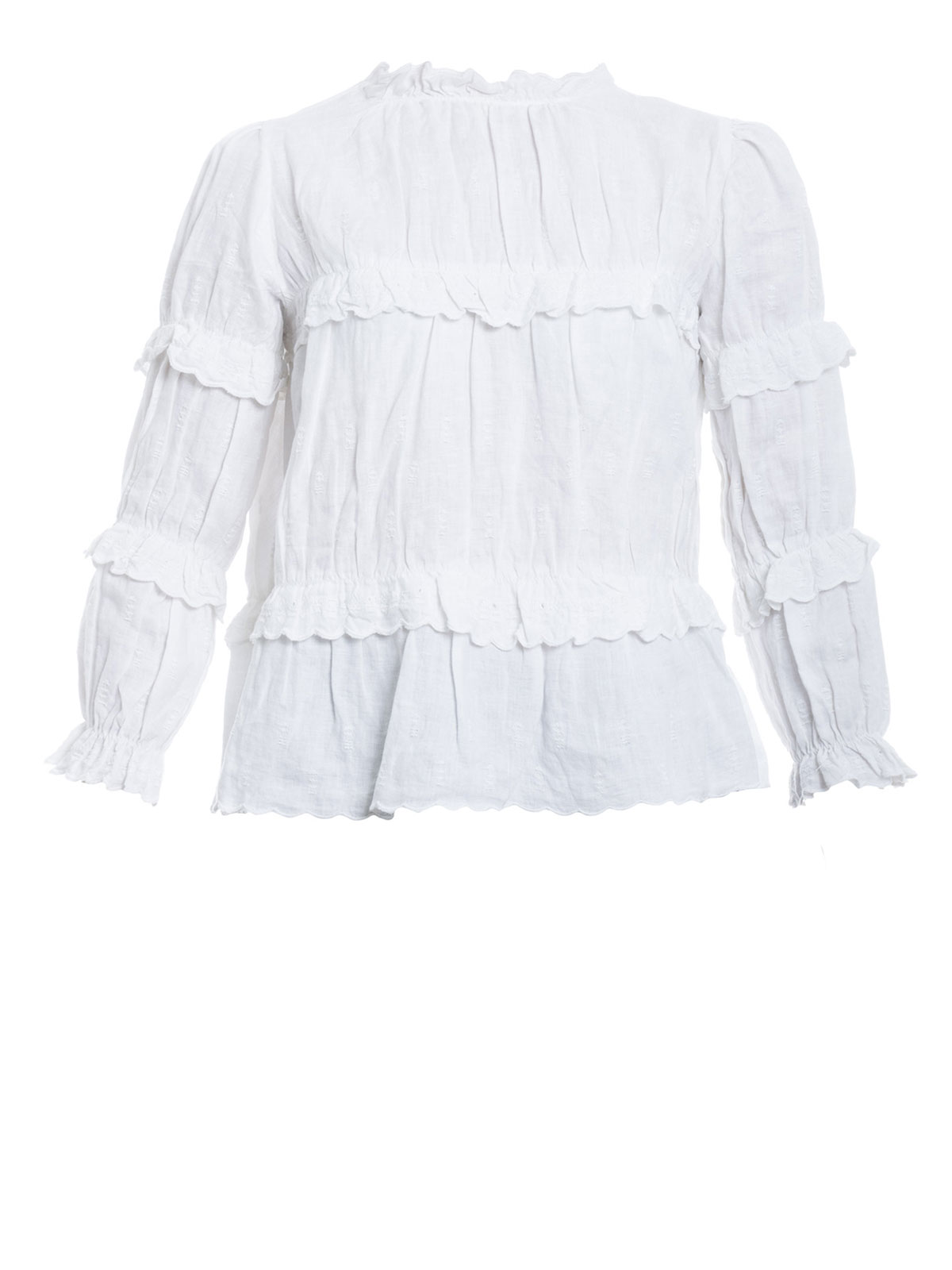 lidenskab koloni lukke Blouses Isabel Marant - Daniela linen blouse - HT092917P024E20WH