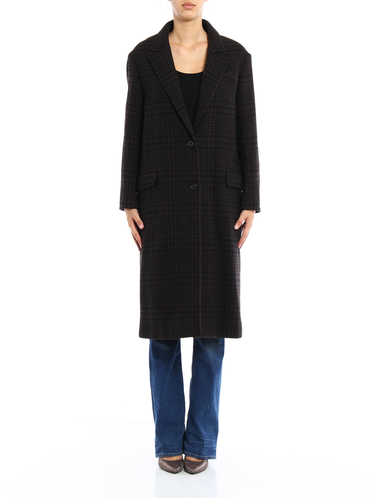 Isabel marant etoile - Garth coat - long coats - MA021416A007E50BW