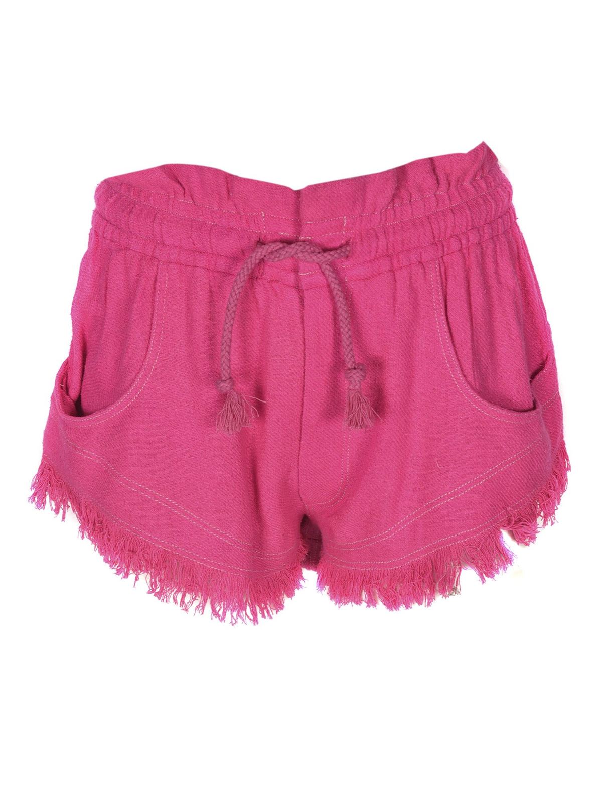 Isabel marant etoile - Talapiz shorts in Neon Pink - shorts ...