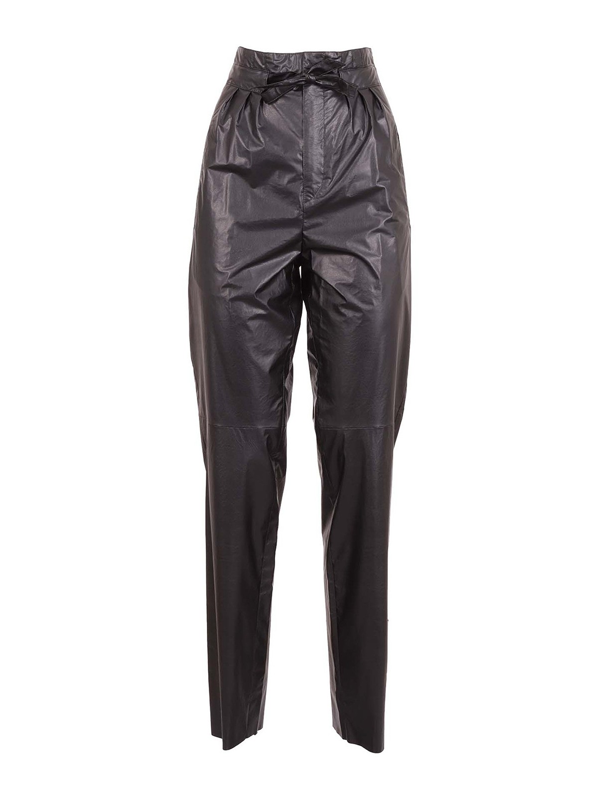 Leather trousers Isabel Marant - Duard faux leather trousers ...