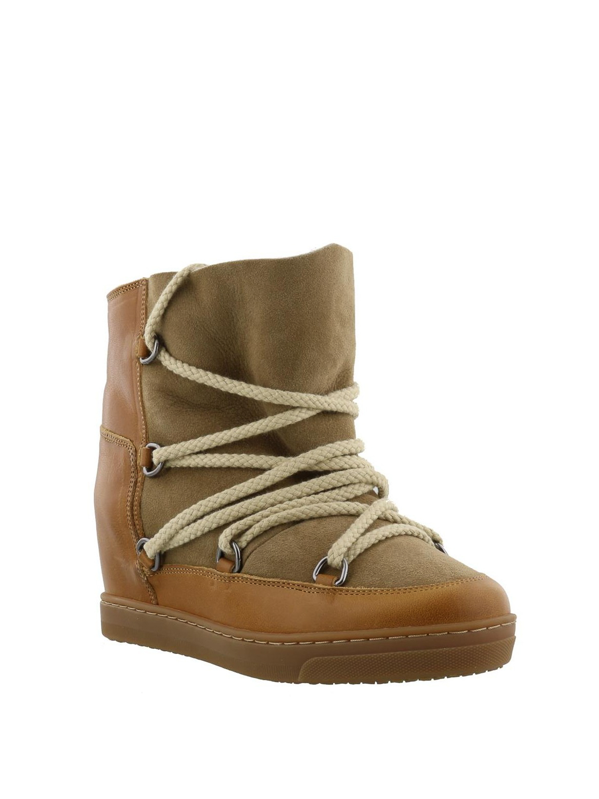 Amazon Jungle Leidinggevende slijm Boots Isabel Marant - Étoile Nowles suede and leather boots -  BO002700M105S50CM