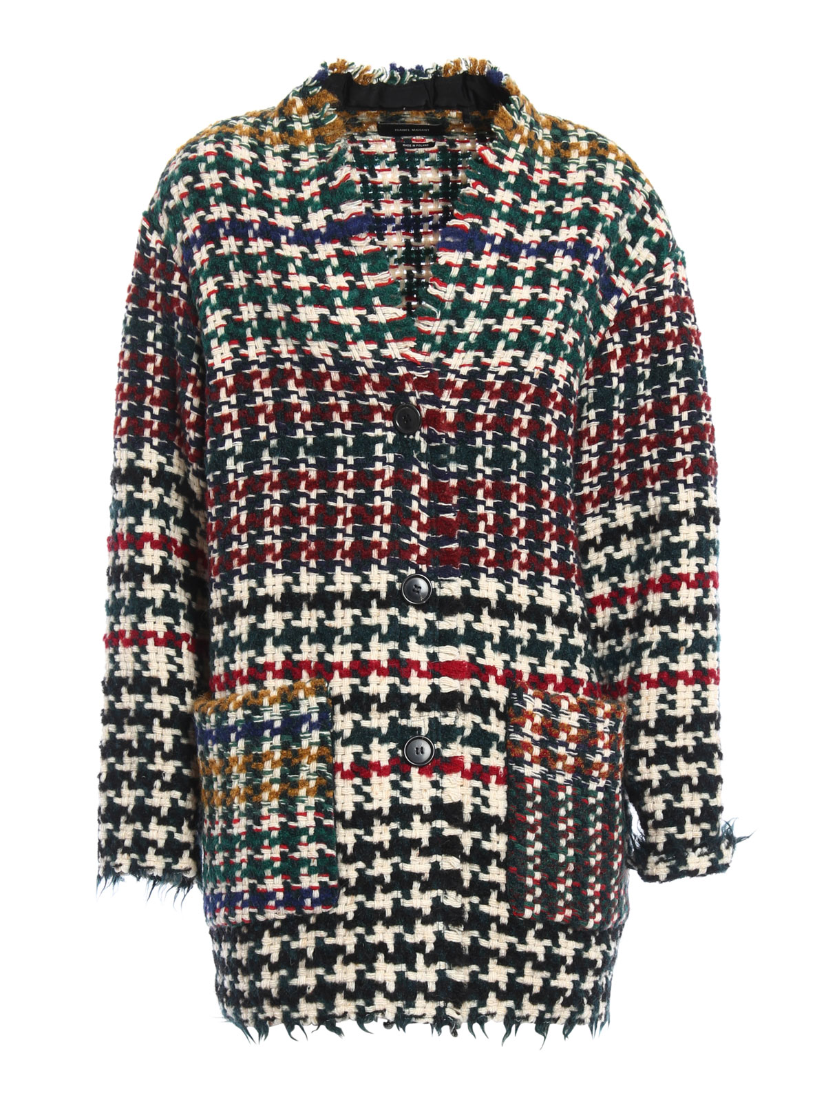 Short coats Isabel Marant - Diana jacquard coat - VE057216H010I99MU