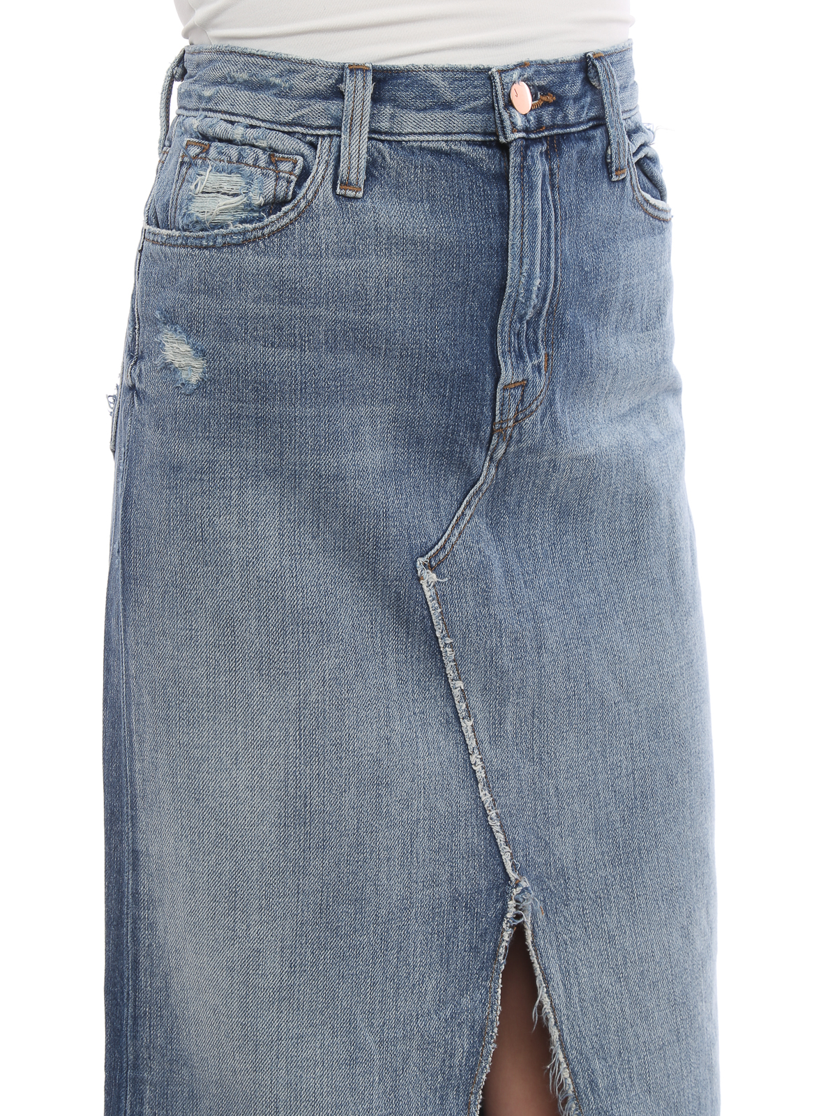 j brand denim skirt