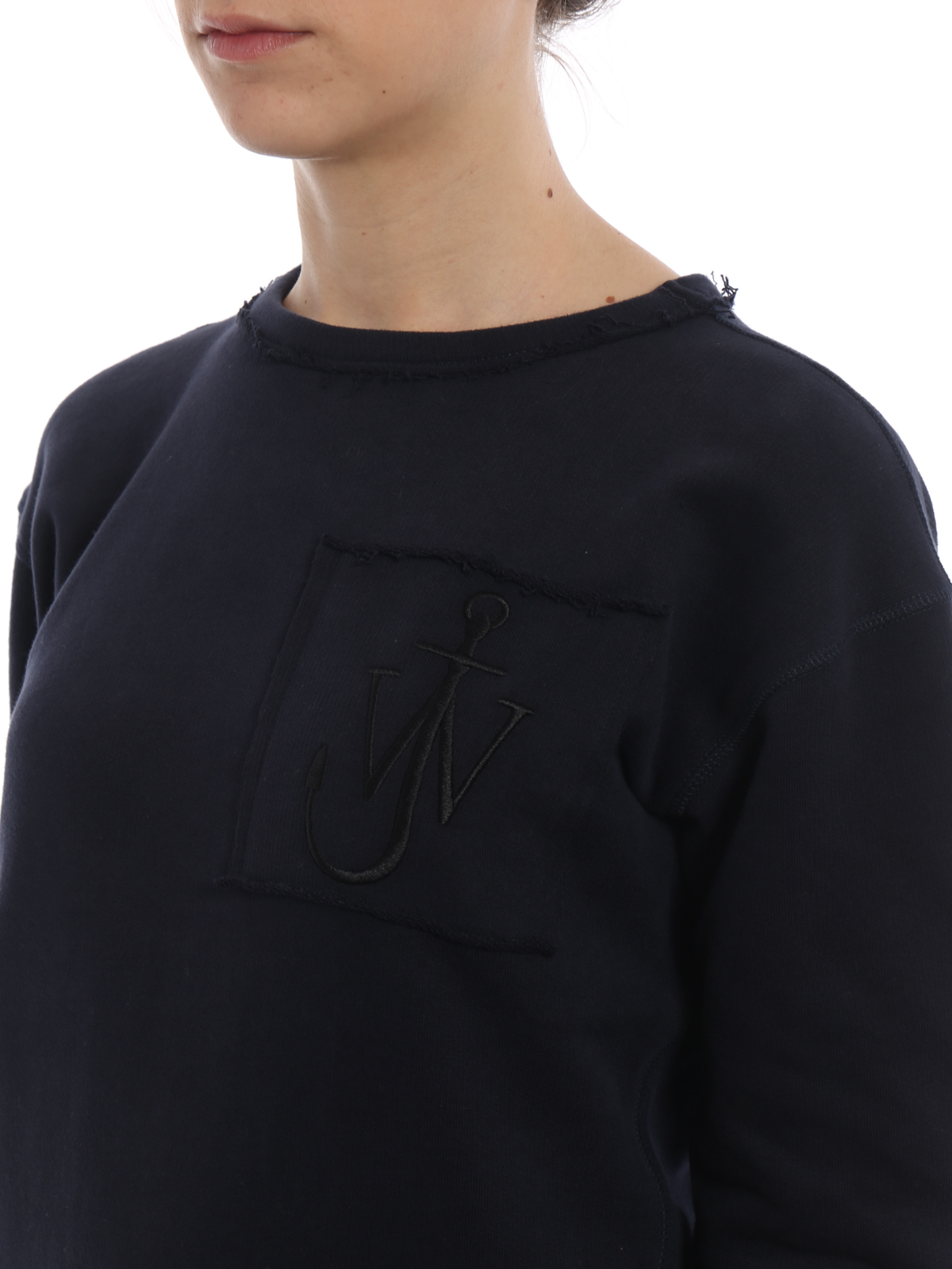J W Anderson Sailor Vibe Navy Sweatshirt سویشرت Jewr