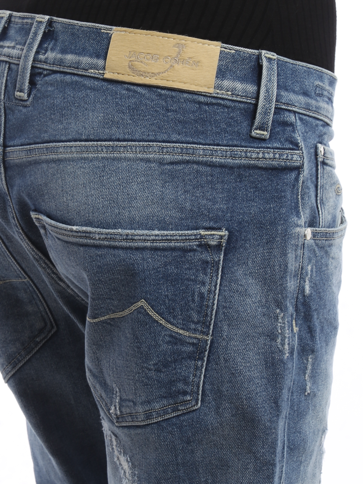 Jacob cohen distressed jeans Clearance