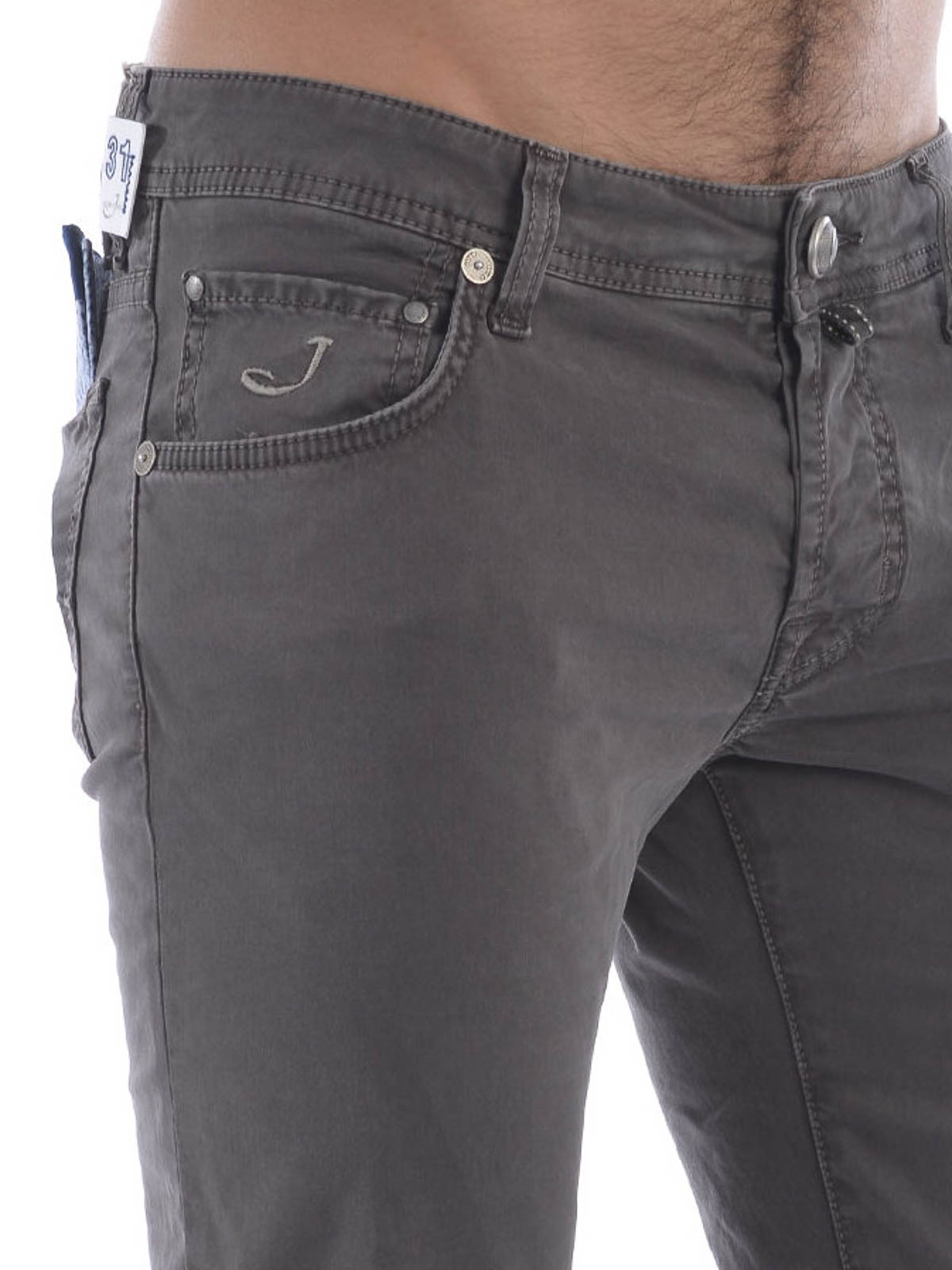 Casual trousers Jacob Cohen - PW622 comfort cotton trousers - PW62200332480