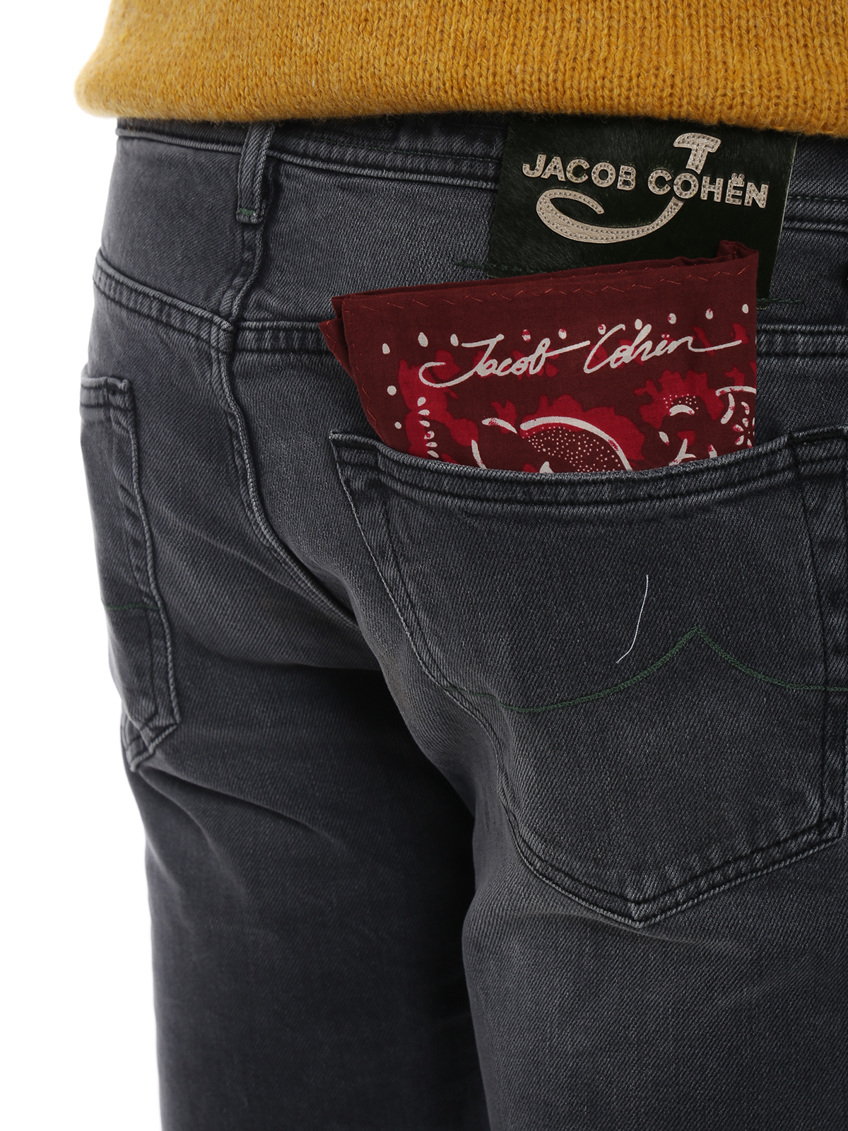 Verdraaiing Verrijking jukbeen Straight leg jeans Jacob Cohen - Style 688 comfort green detail jeans -  J688COMF01136W4
