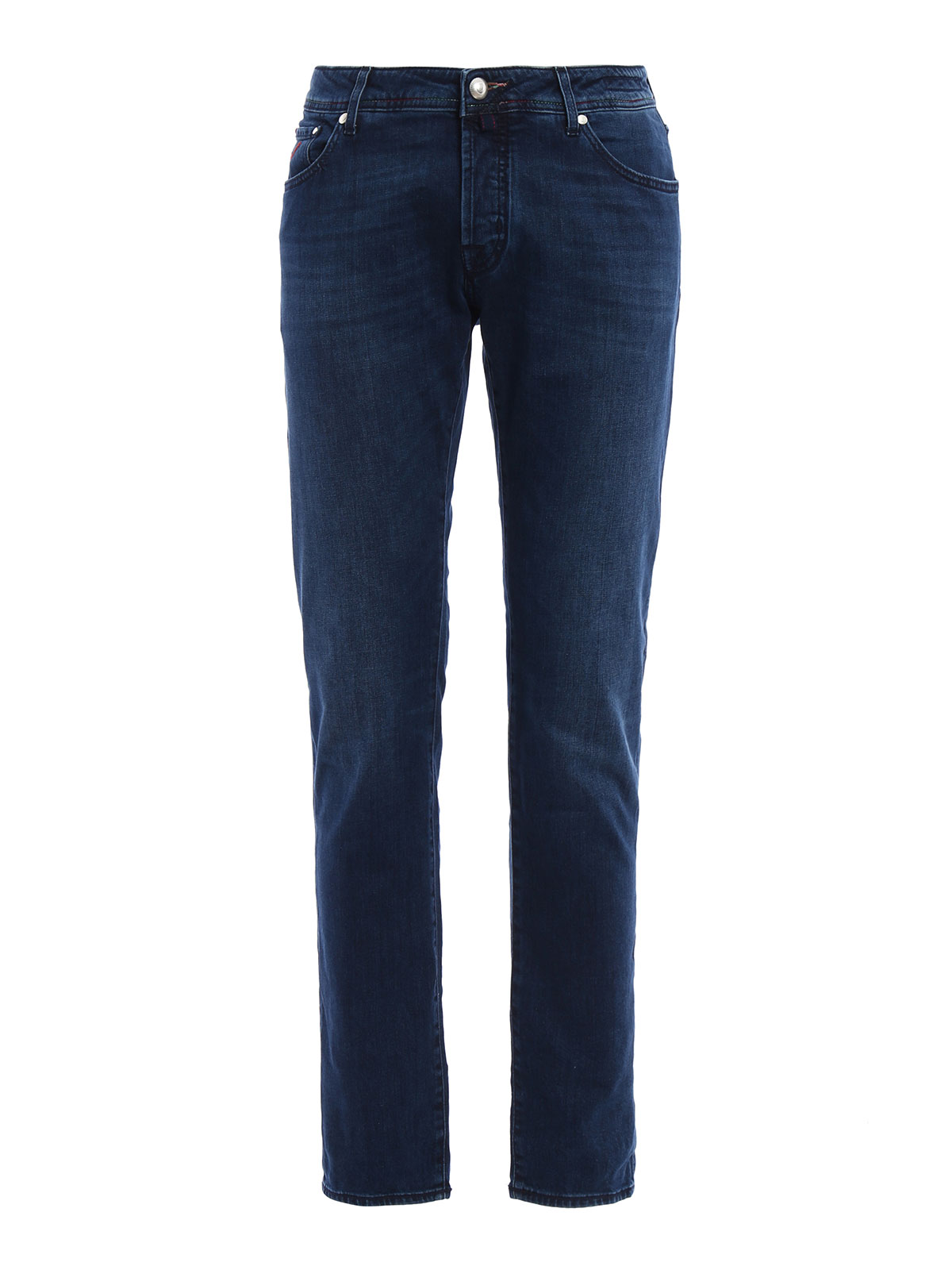 Straight leg jeans Jacob Cohen - Italian flag denim jeans ...