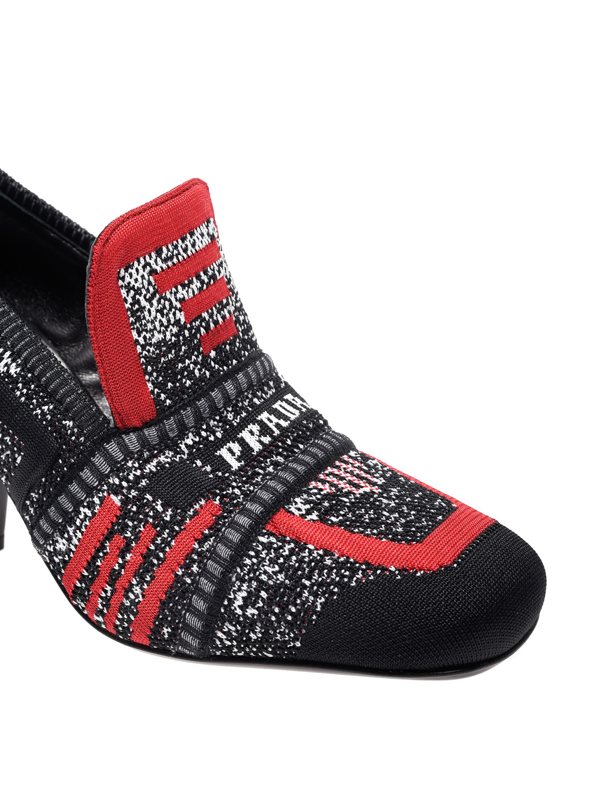Prada - Jacquard knitted loafer style 