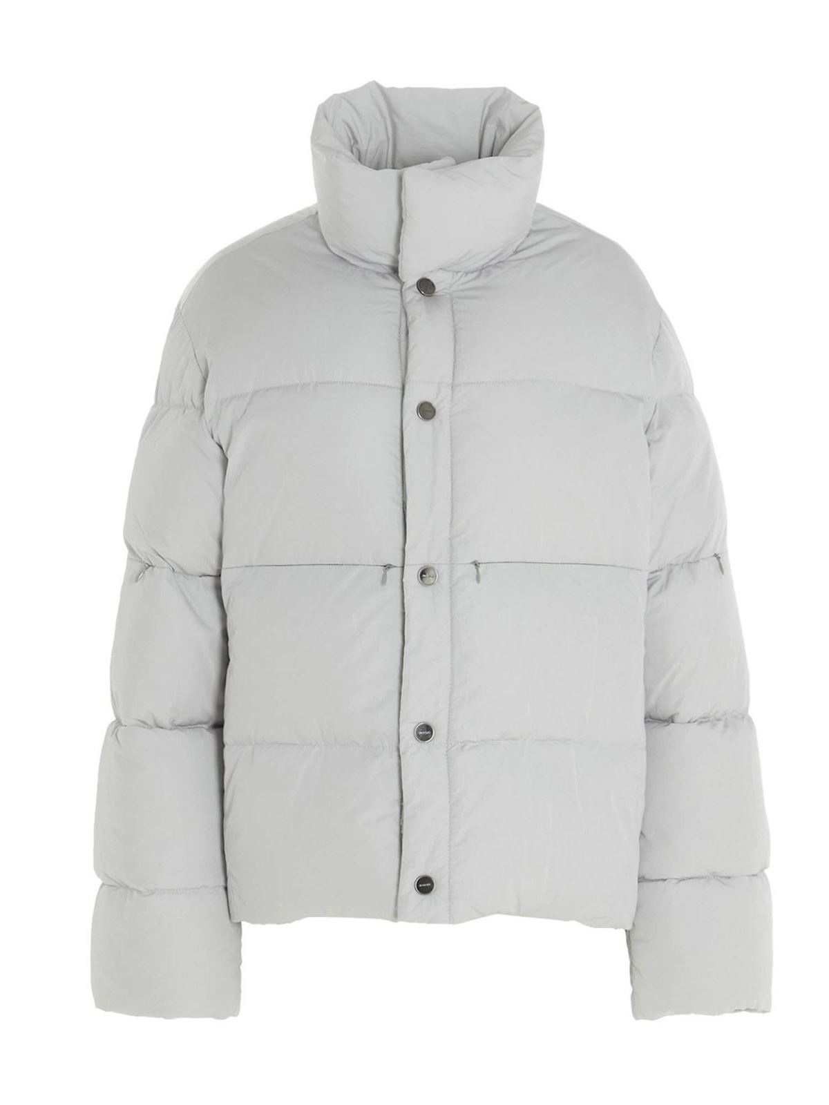 Jacquemus - La Doudoune down jacket in light grey - padded jackets ...