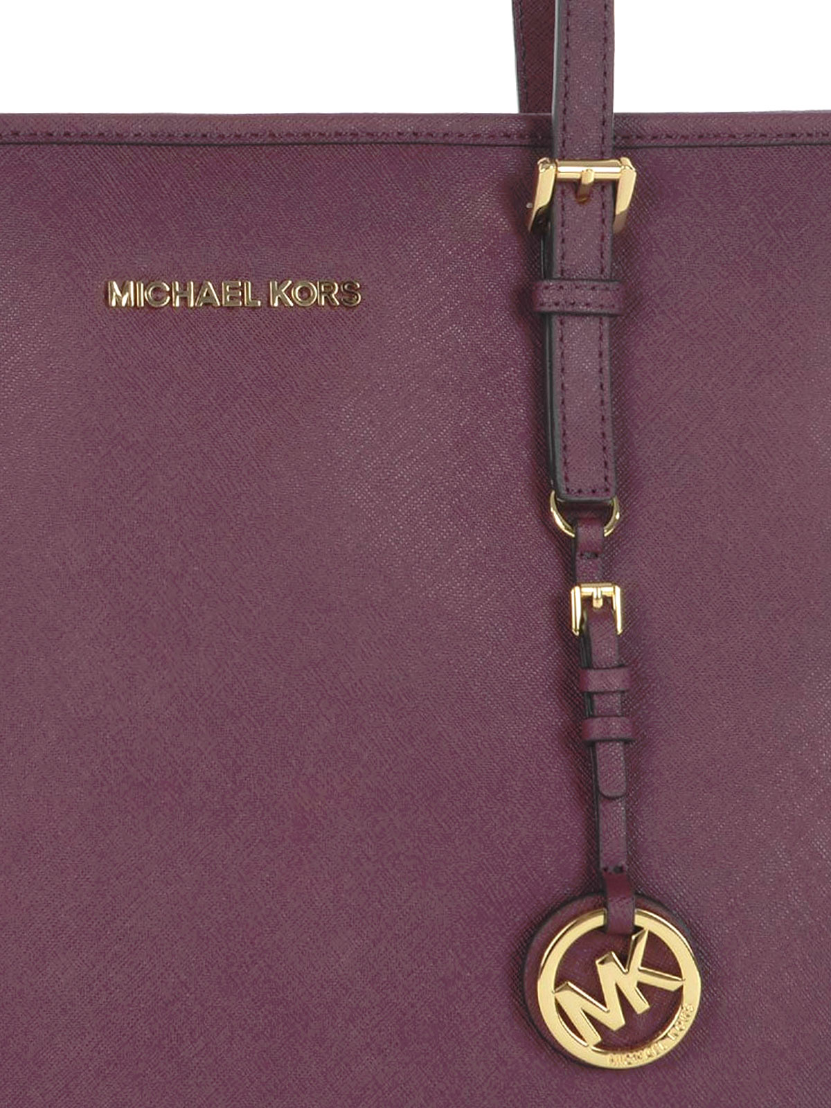 dark purple michael kors purse