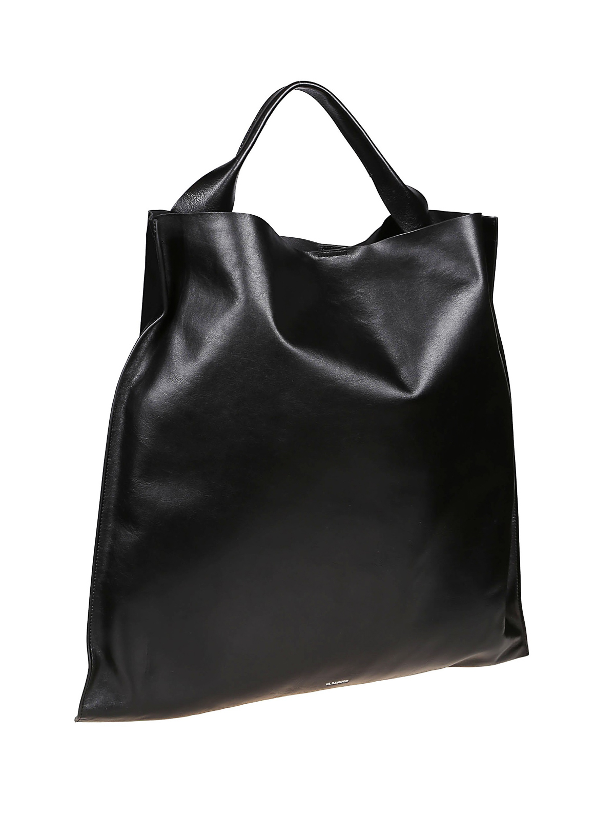 Portiek Gebakjes diefstal Totes bags Jil Sander - Xiao black medium shopping bag -  JSPO850041WOB00055001