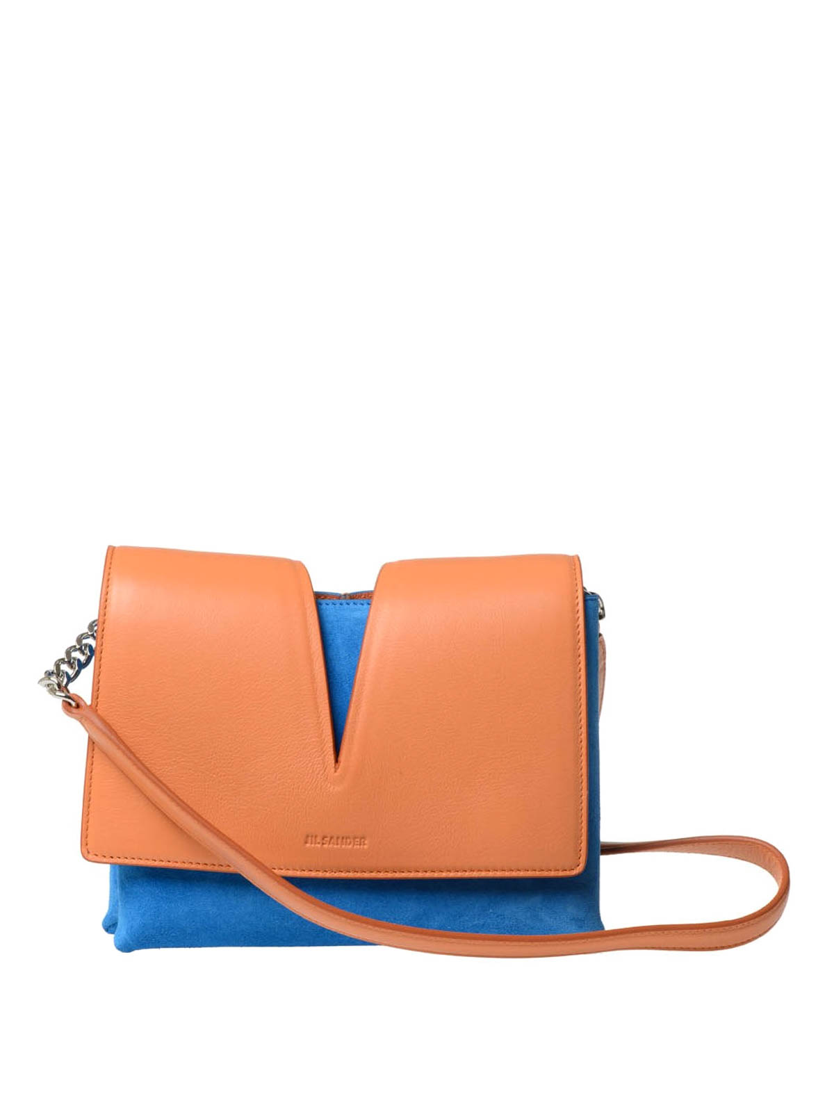 Shoulder bags Jil Sander - Leather bag with cut-out detail