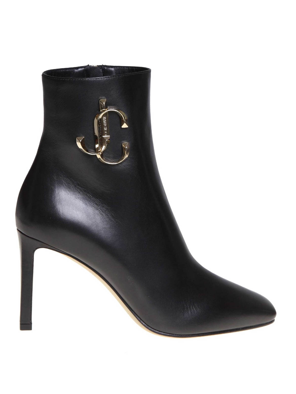 Ankle boots Jimmy Choo - Minori 85 black leather ankle boots 