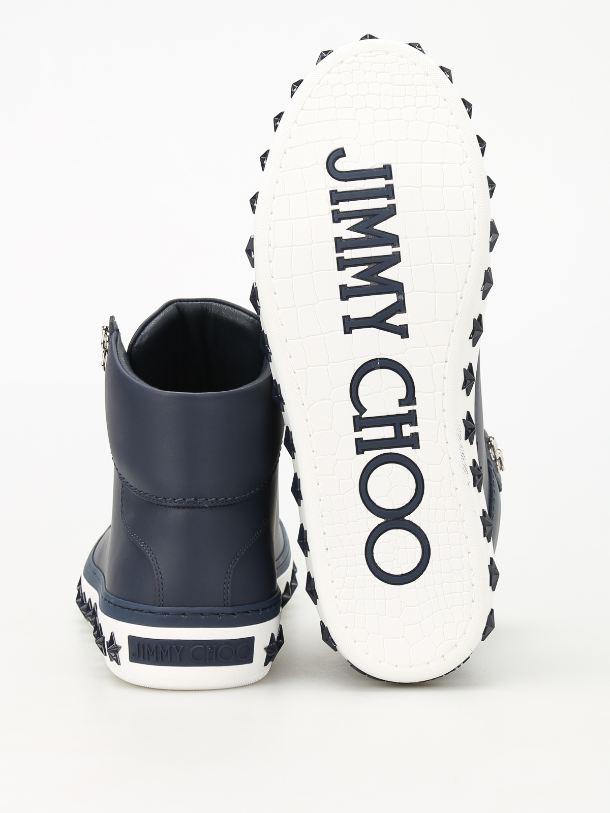 jimmy choo high top trainers