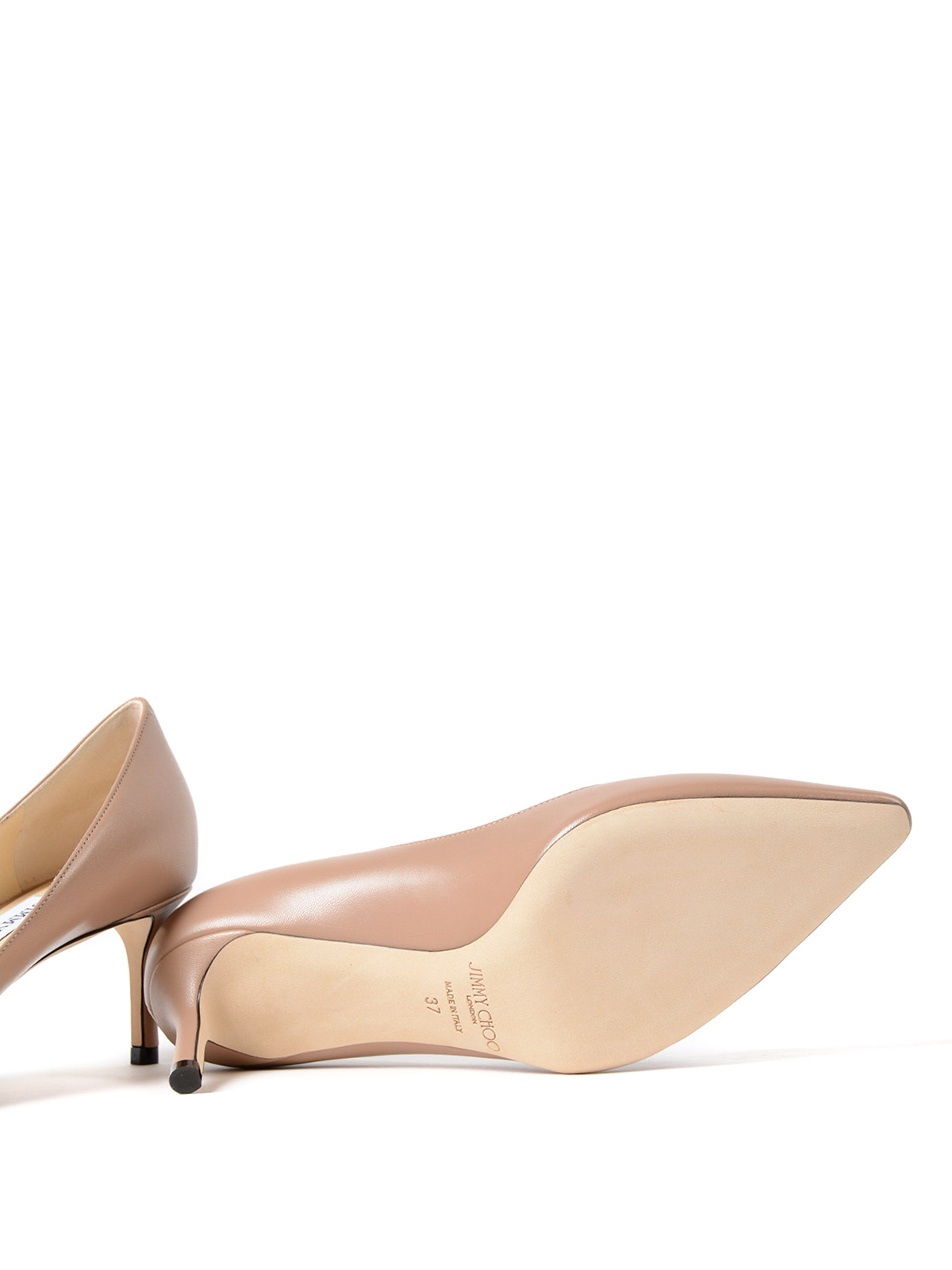 Court shoes Jimmy Choo - Romy 60 ballet leather pumps