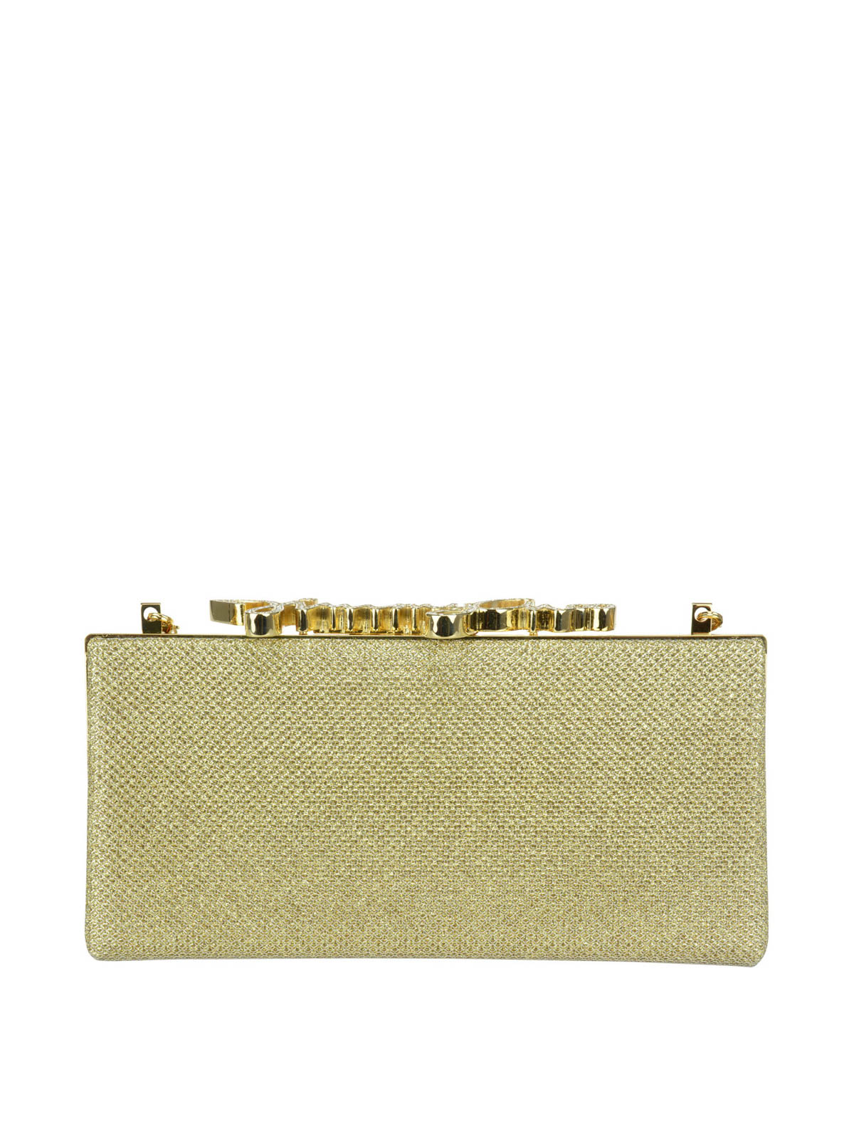Clutches Jimmy Choo Celeste crystal clutch CELESTESLGXGOLD