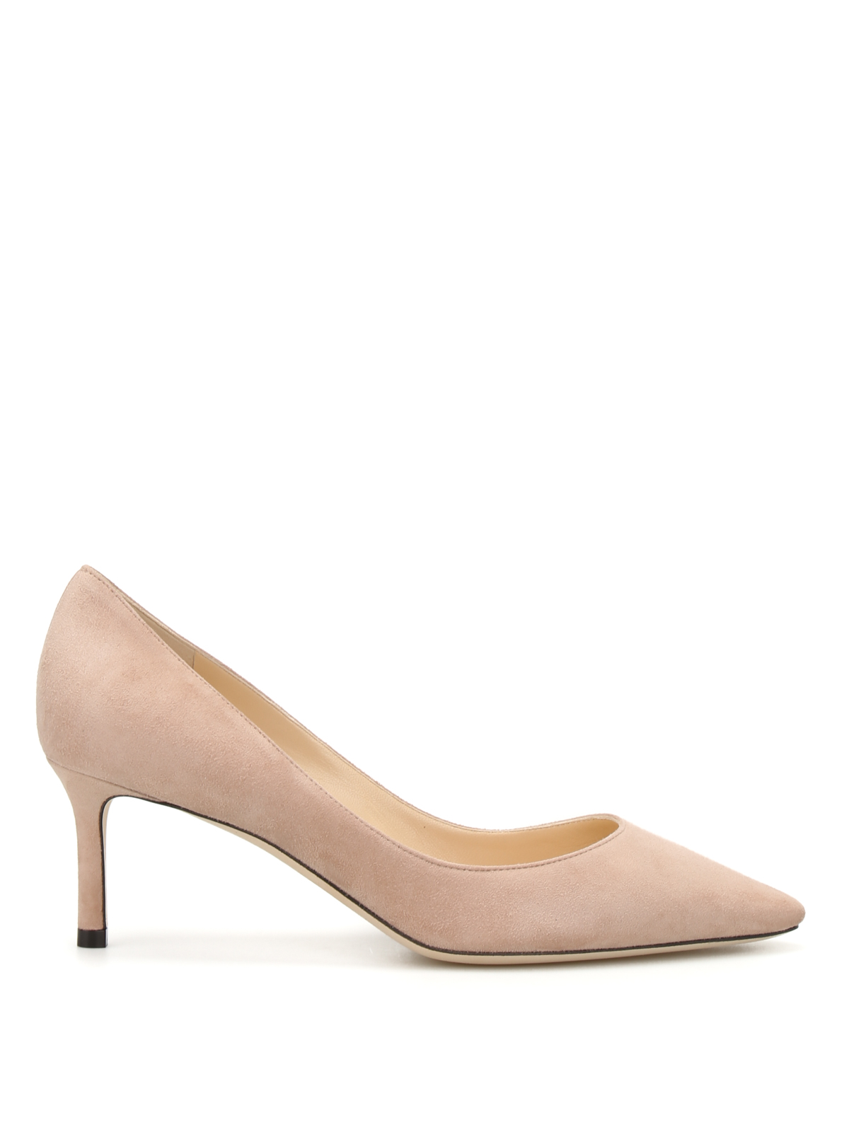 Court shoes Jimmy Choo - Romy 60 suede pumps - ROMY60SUEBALLETPINK