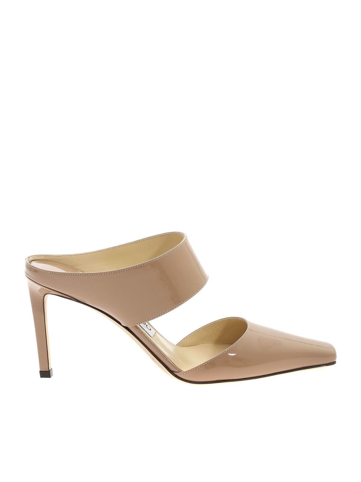 nude color mules